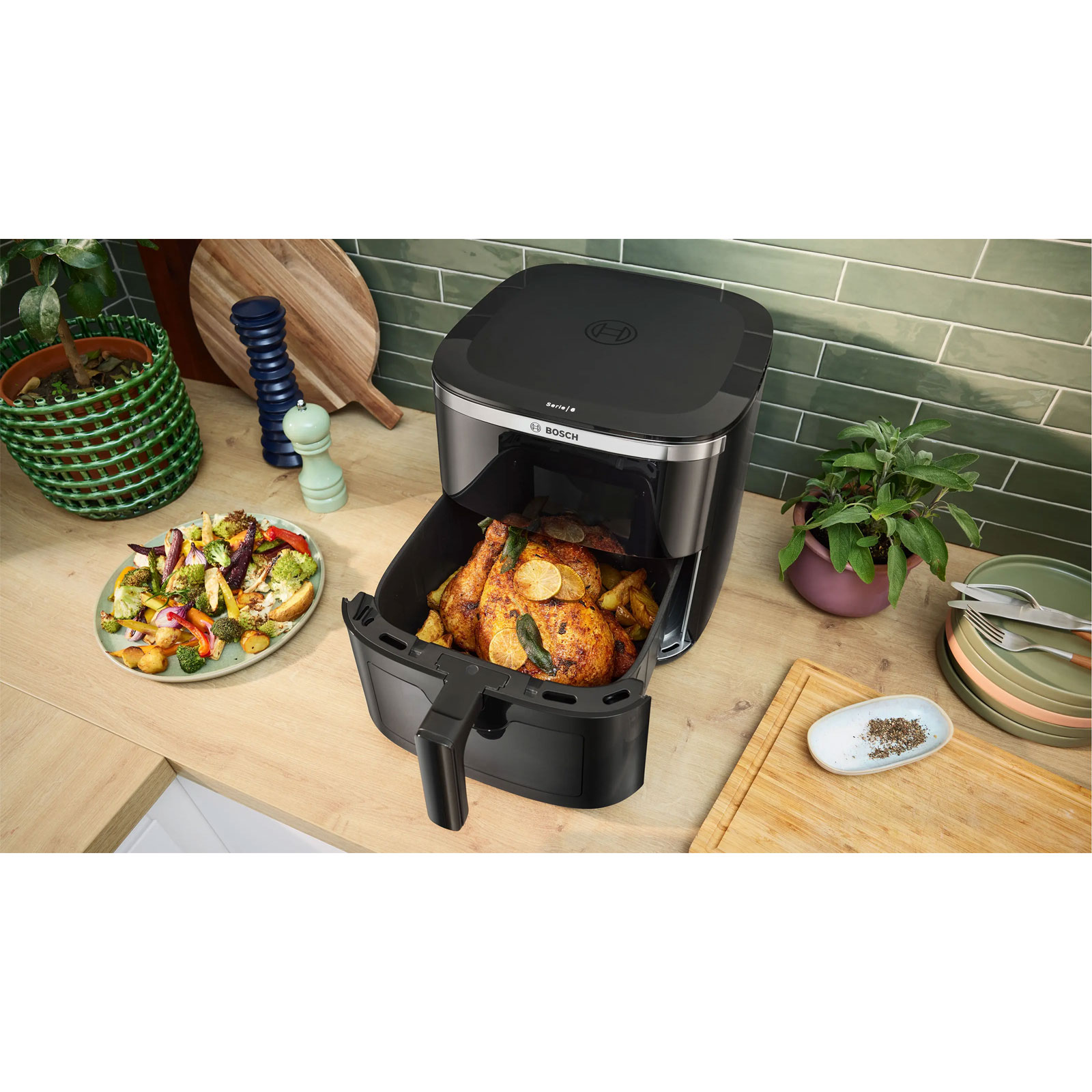 BOSCH Serie 6 MAFS2671B Heißluftfritteuse