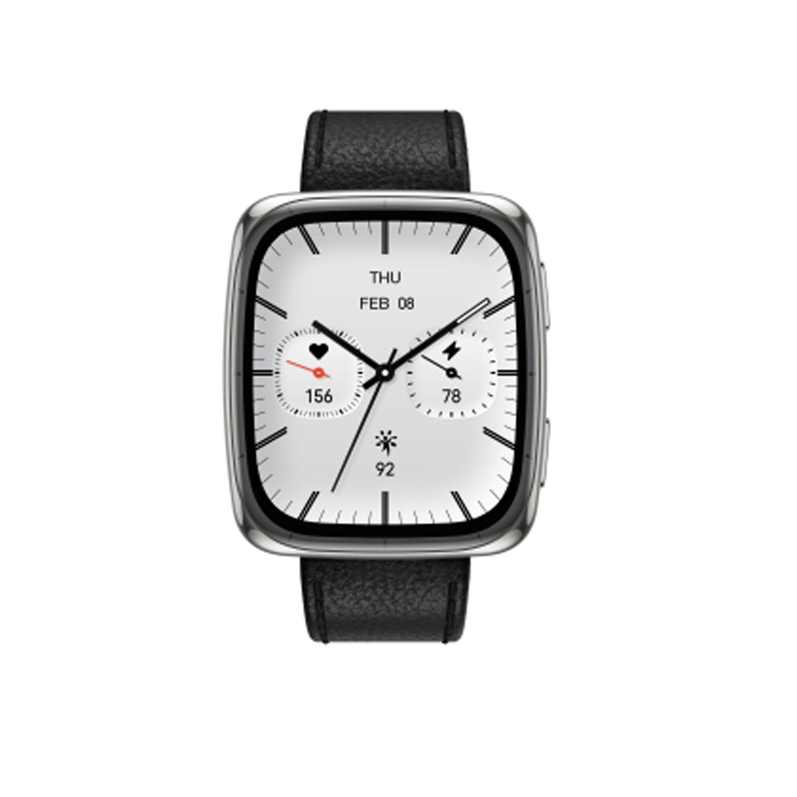 Amazfit Active 2 Square, Black Smartwatch (Herzfrequenzmessung, Schrittzähler) Amazfit Active 2 Square, Black Smartwatch (Herzfrequenzmessung, Schrittzähler)