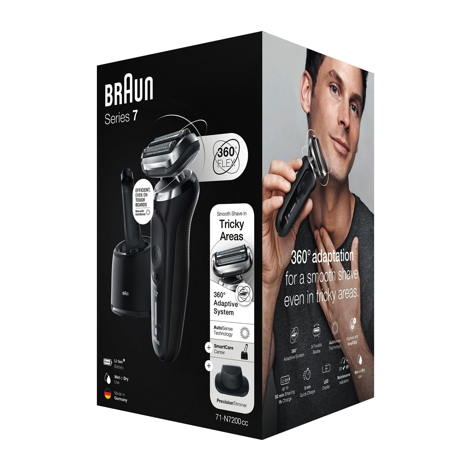 Braun Herrenrasierer Series 7 71-N7200cc