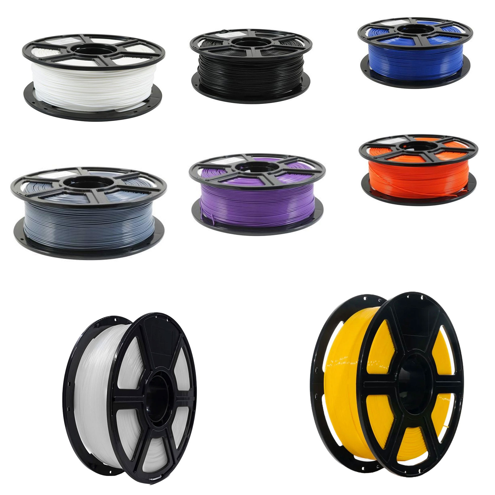 FLASHFORGE PLA HS Filament, Orange, 1,75 mm, 1 kg (FF0693)