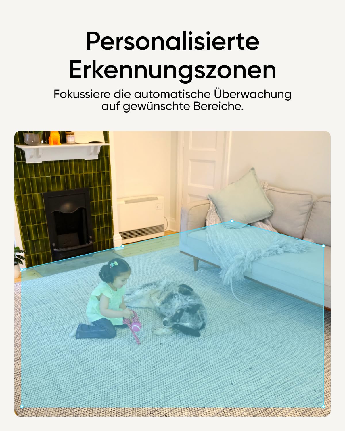 eufy Indoor Cam C220, 2K Überwachungskamera Innen, 360°