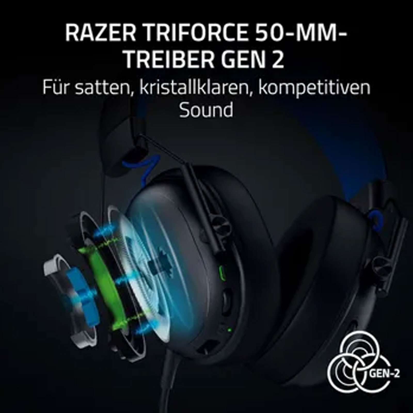 RAZER BlackShark V3 X Hyperspeed for PlayStation - Black Gaming-Headset RAZER BlackShark V3 X Hyperspeed for PlayStation - Black Gaming-Headset