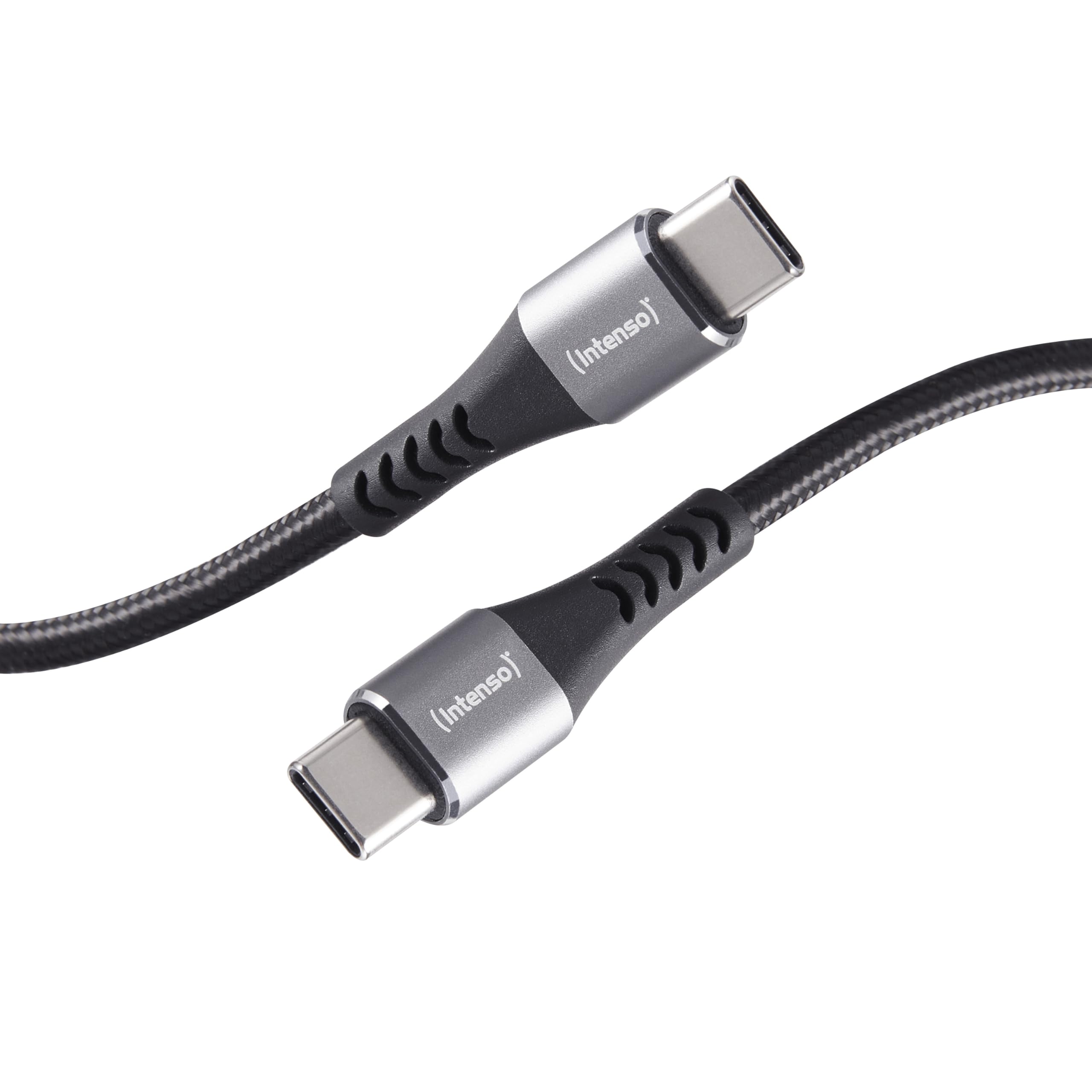 Intenso C315C USB-C auf USB-C Kabel, 60W Schnellladen, 1,5 m