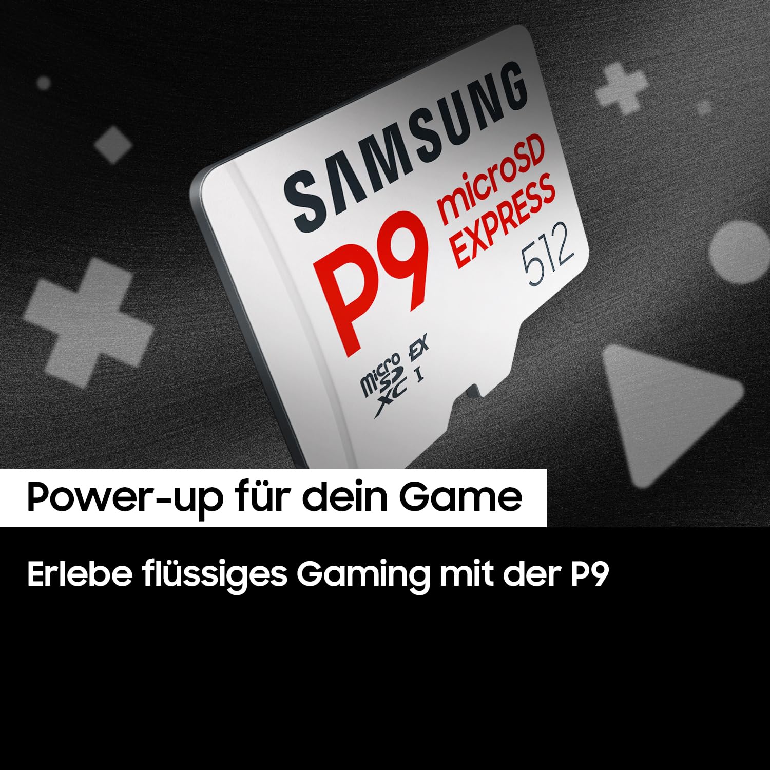 Samsung P9 Express microSD Express 256 GB, High-Speed Gaming Speicherkarte