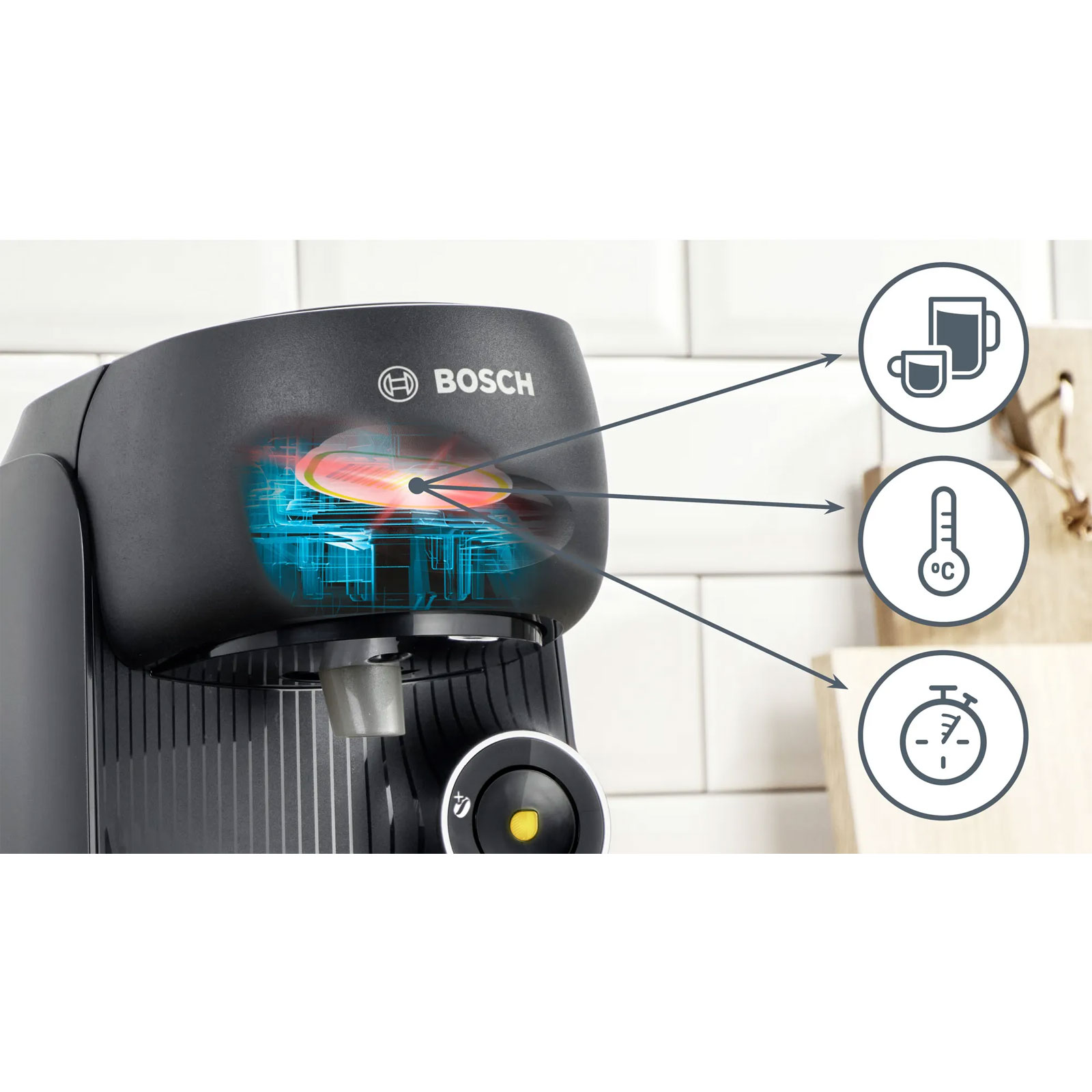 Bosch TAS16xx TASSIMO Multi-Getränke-Autom. FINESSE 