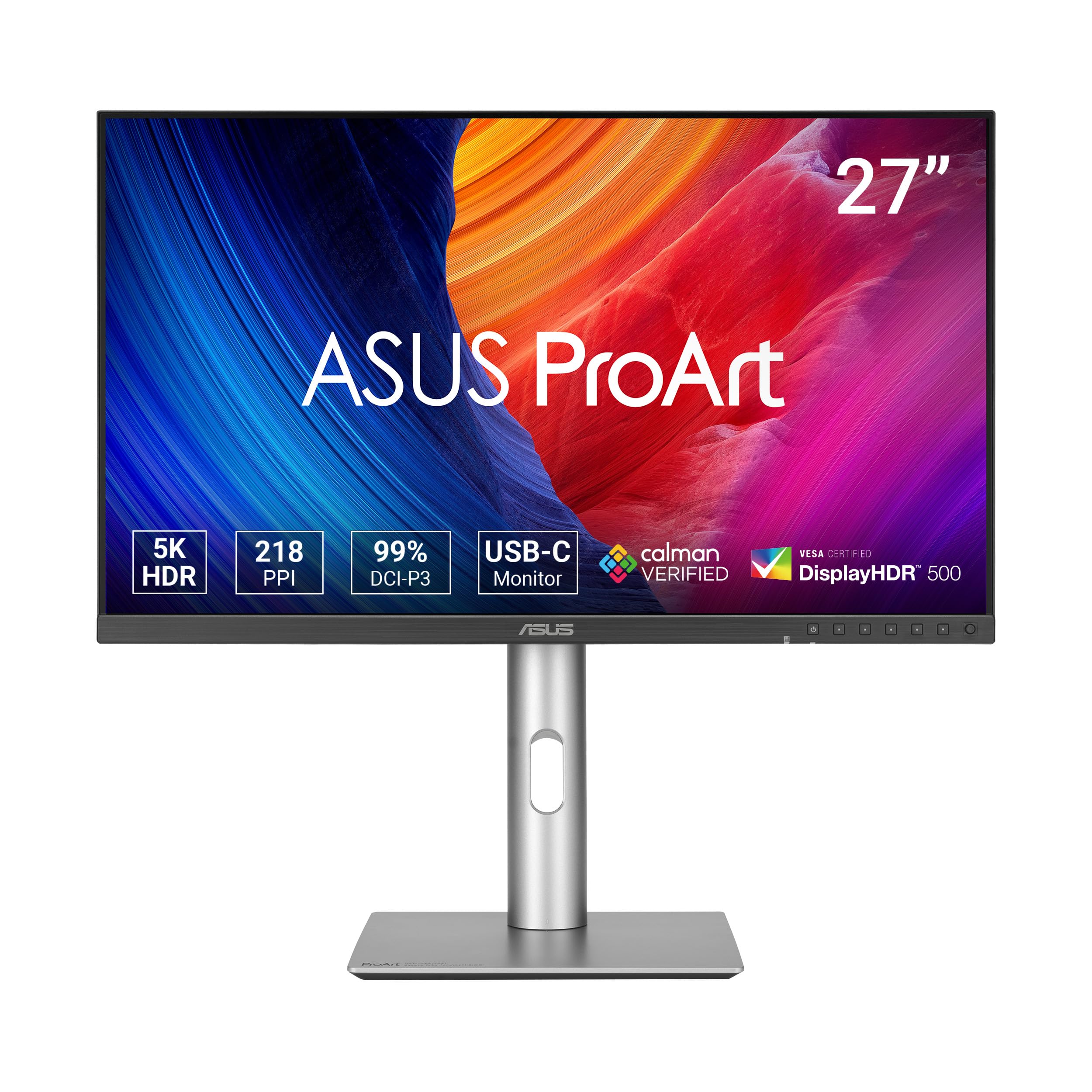 ASUS ProArt PA27JCV - 27 Zoll 5K Professioneller Monitor - 16:9