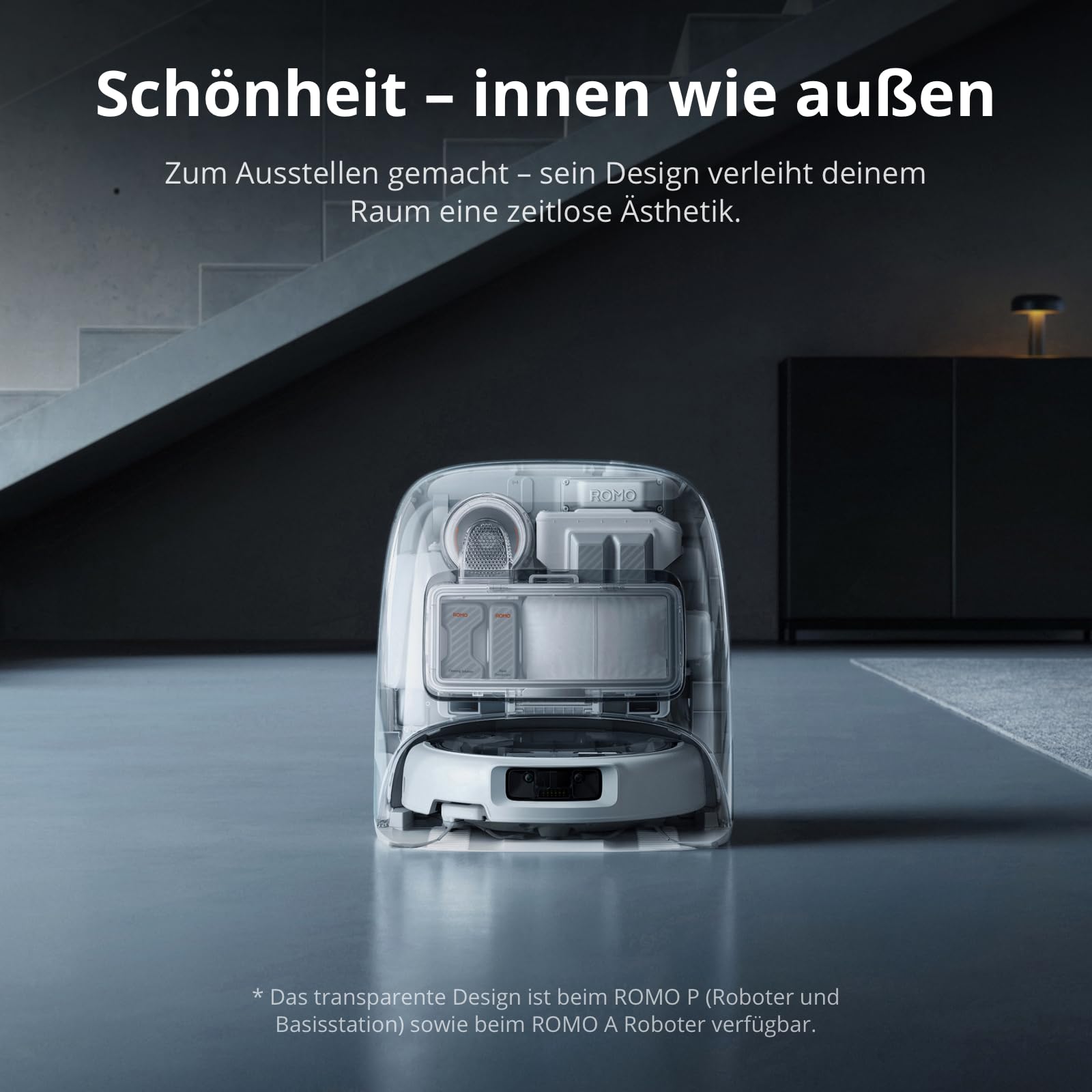 DJI ROMO P Saugroboter mit Wischpads