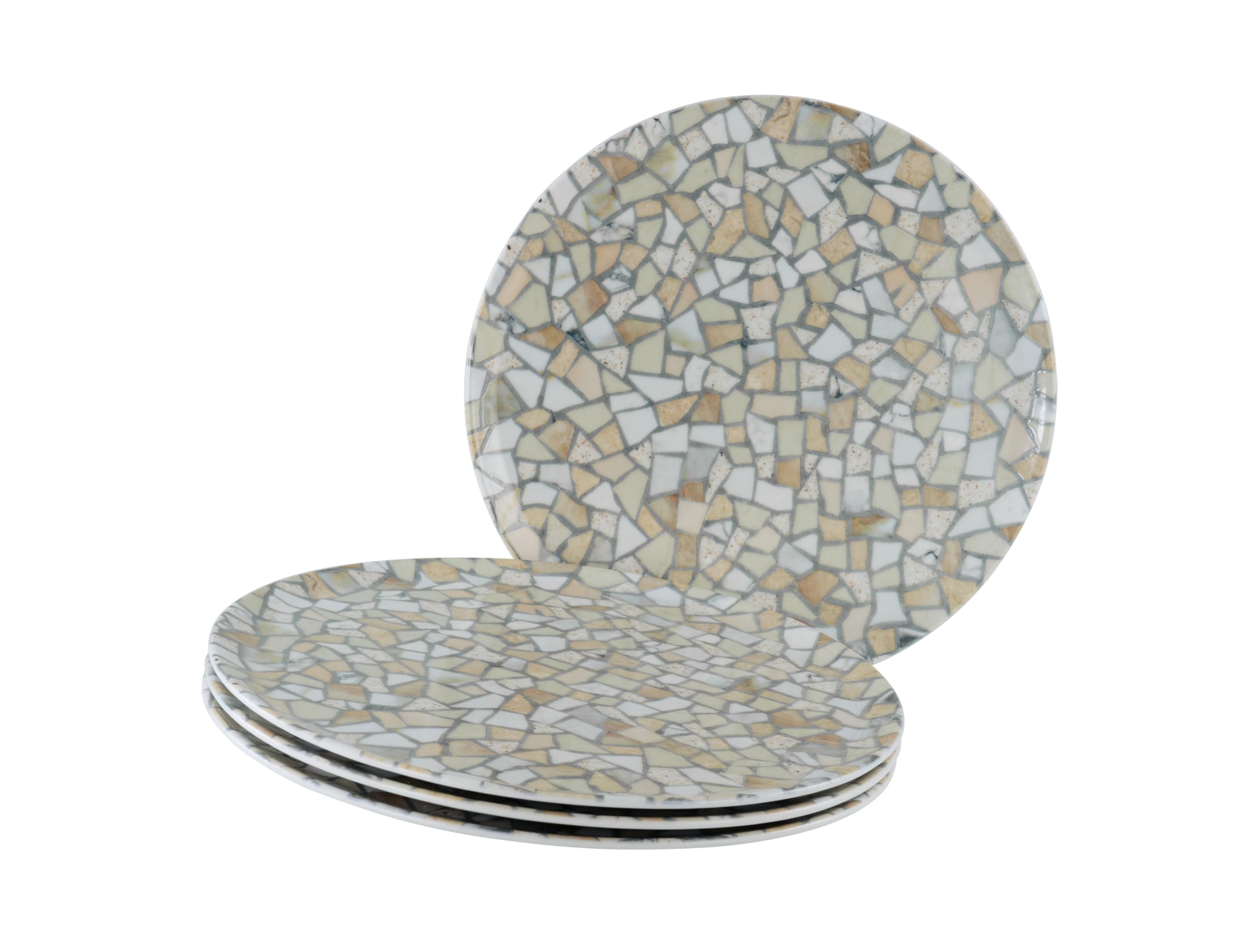 Creatable, 24693, Serie Stone Collection Siena, 4-teiliges Geschirrset für 4 P.