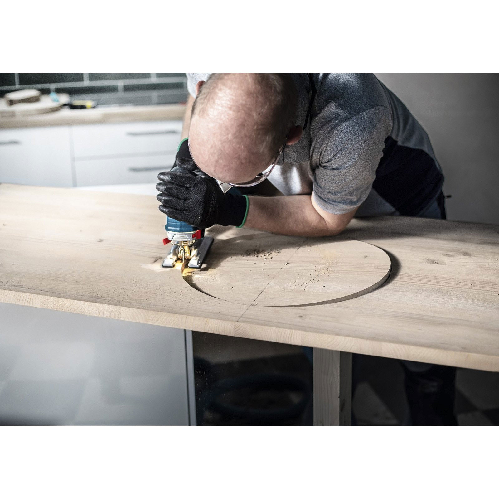 Bosch Professional Expert Wood 2-side clean T 308 BO Stichsaegeblatt, 5 Stueck Stichsaegen