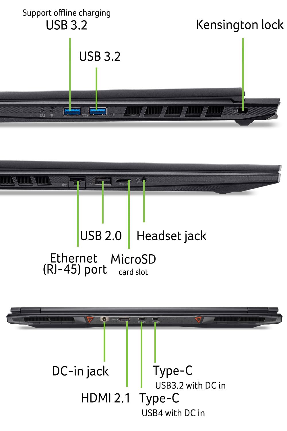 Acer Nitro 18 AI (AN18-61-R952) Gaming Laptop, 18"