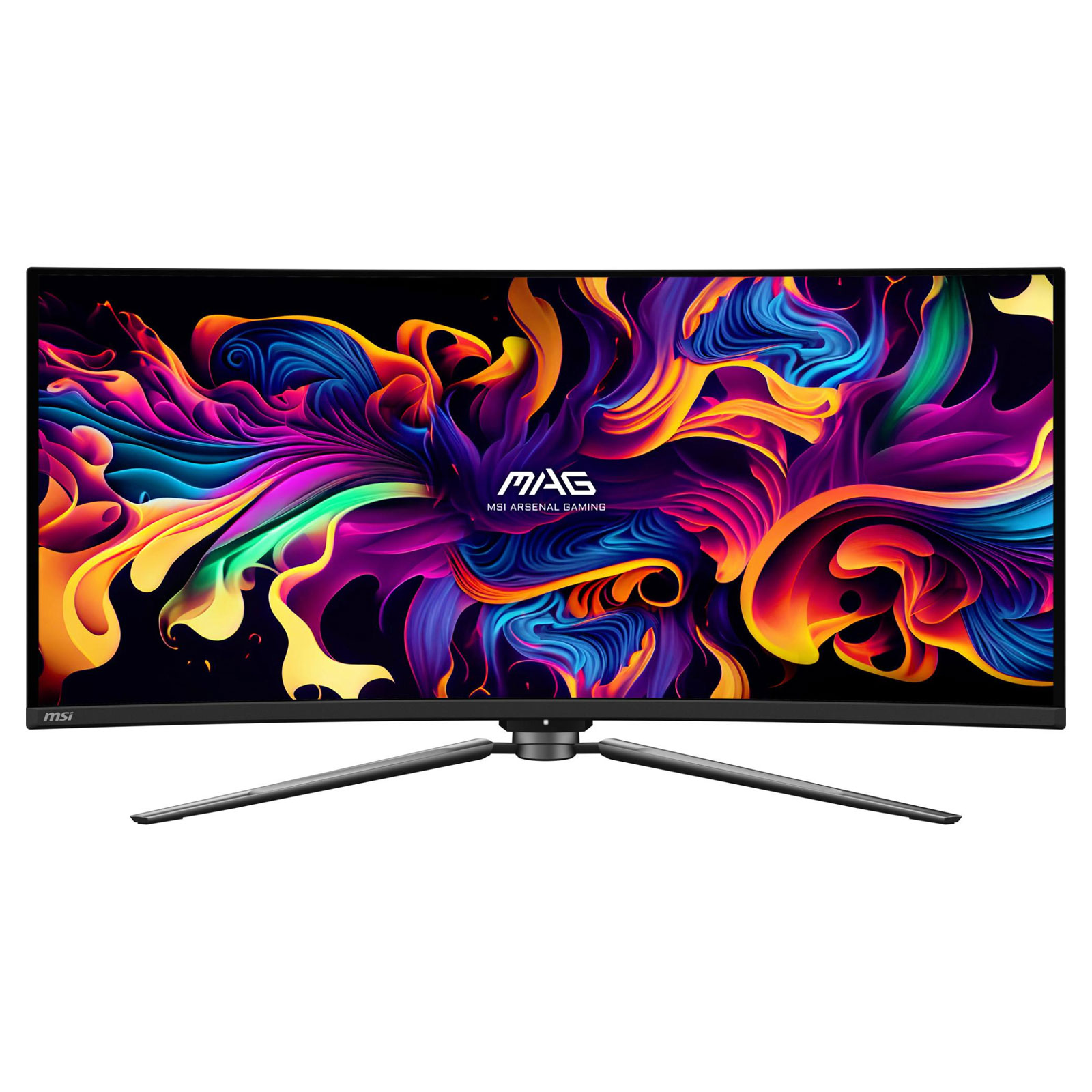 MSI Gaming-Monitor MAG 341CQPDE, Schwarz, 34 Zoll, UWQHD, Curved, OLED, 175 Hz, 0,03 ms (USB-Hub, HDMI, DisplayPort, höhenverstellbar, neigbar, schwenkbar) MSI Gaming-Monitor MAG 341CQPDE, Schwarz, 34 Zoll, UWQHD, Curved, OLED, 175 Hz, 0,03 ms (USB-Hub, HDMI, DisplayPort, höhenverstellbar, neigbar, schwenkbar)