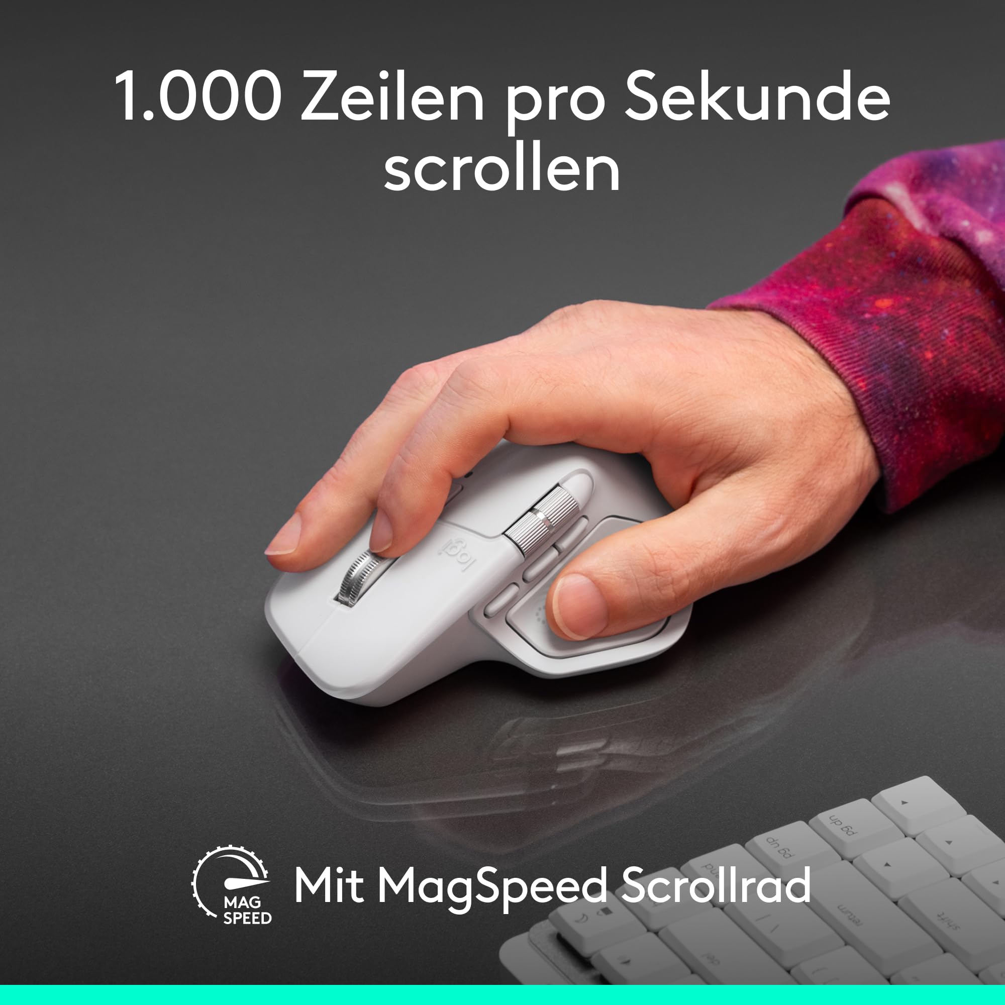 Logitech MX Master 4 for Mac, ergonomische Bluetooth-Maus