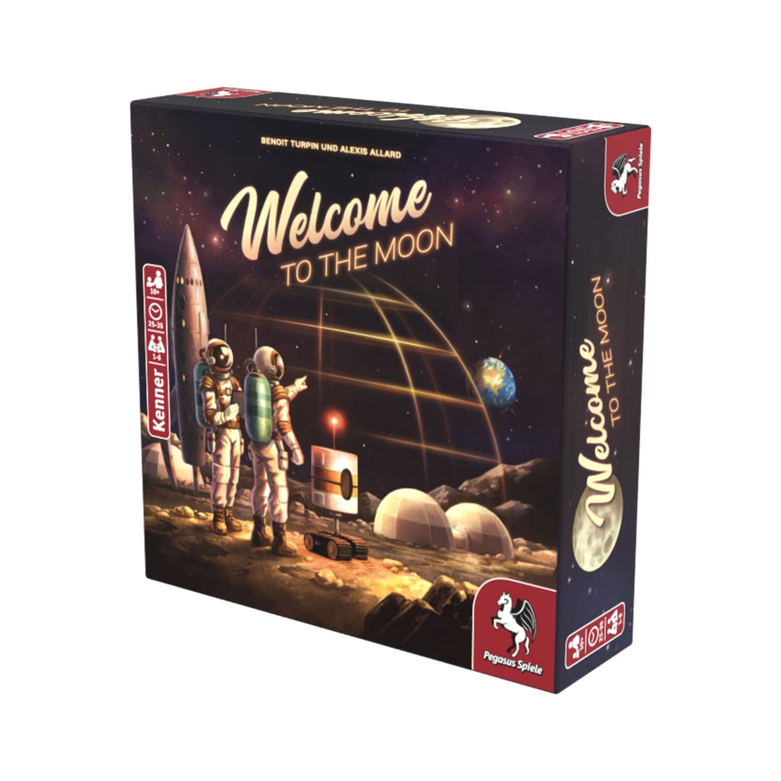 Pegasus Spiele Welcome To The Moon 53153G Brettspiel