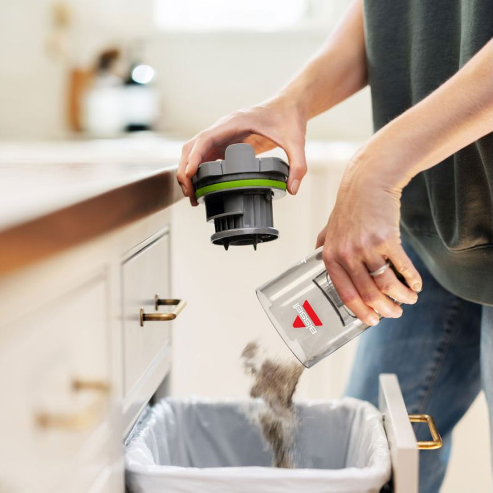 Bissel 3898N Spinwave + VAC Pet Hartbodenreiniger 