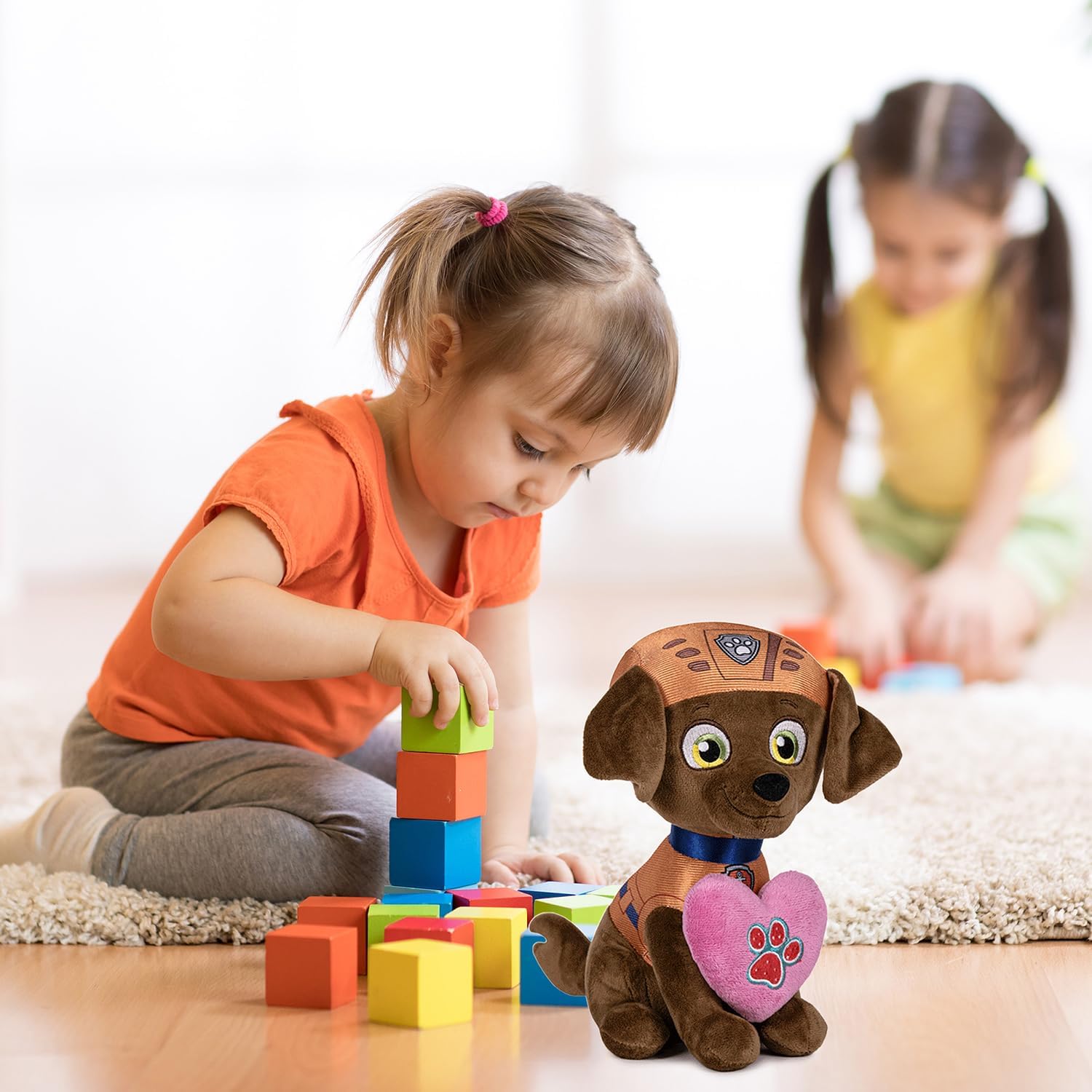 PAW Patrol Zuma 27cm - hochwertiges Kuscheltier für Fans der beliebten TV-Serie