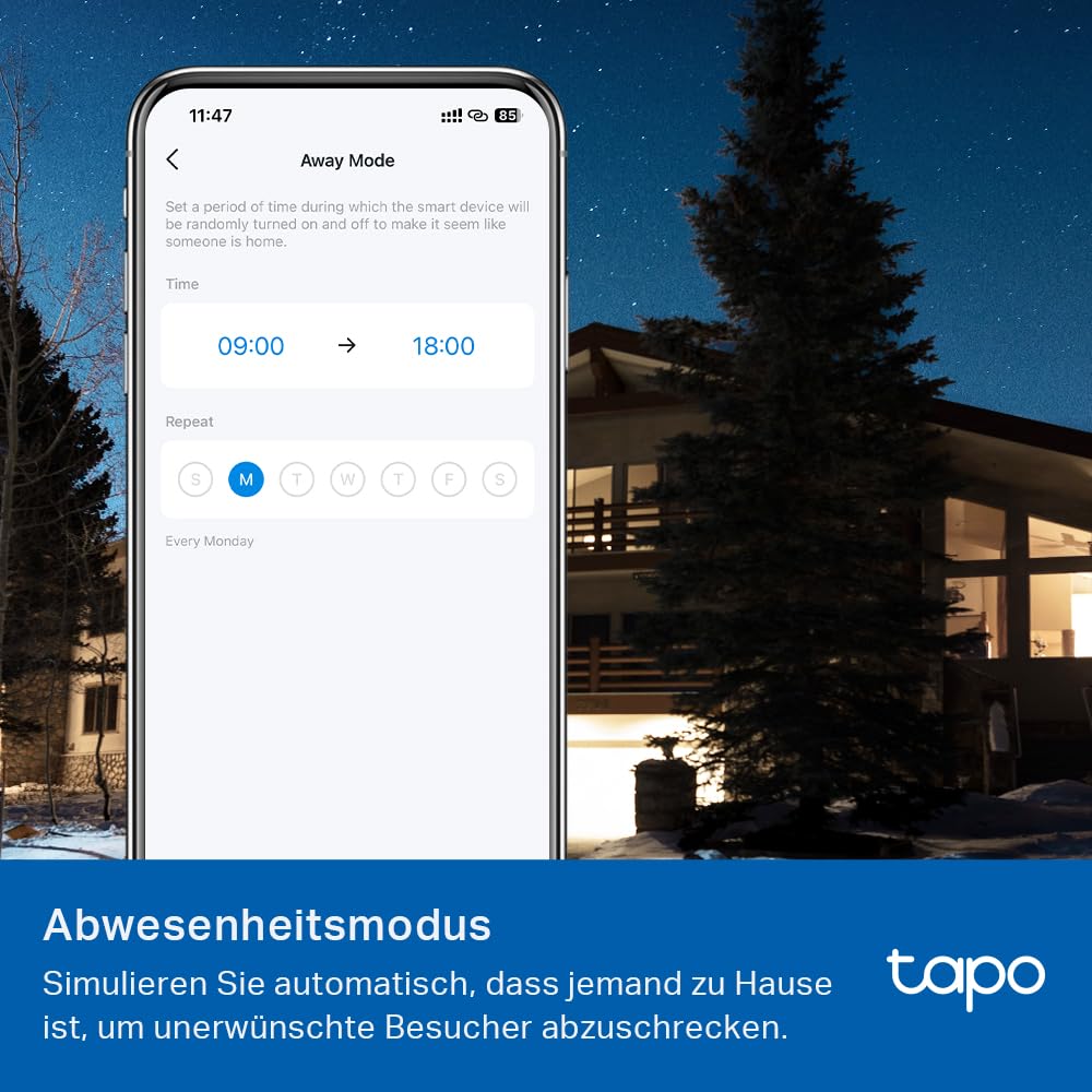 Tapo TP-Link L520E smarte WLAN Glühbirne E27, kaltesWeiß und dimmbar