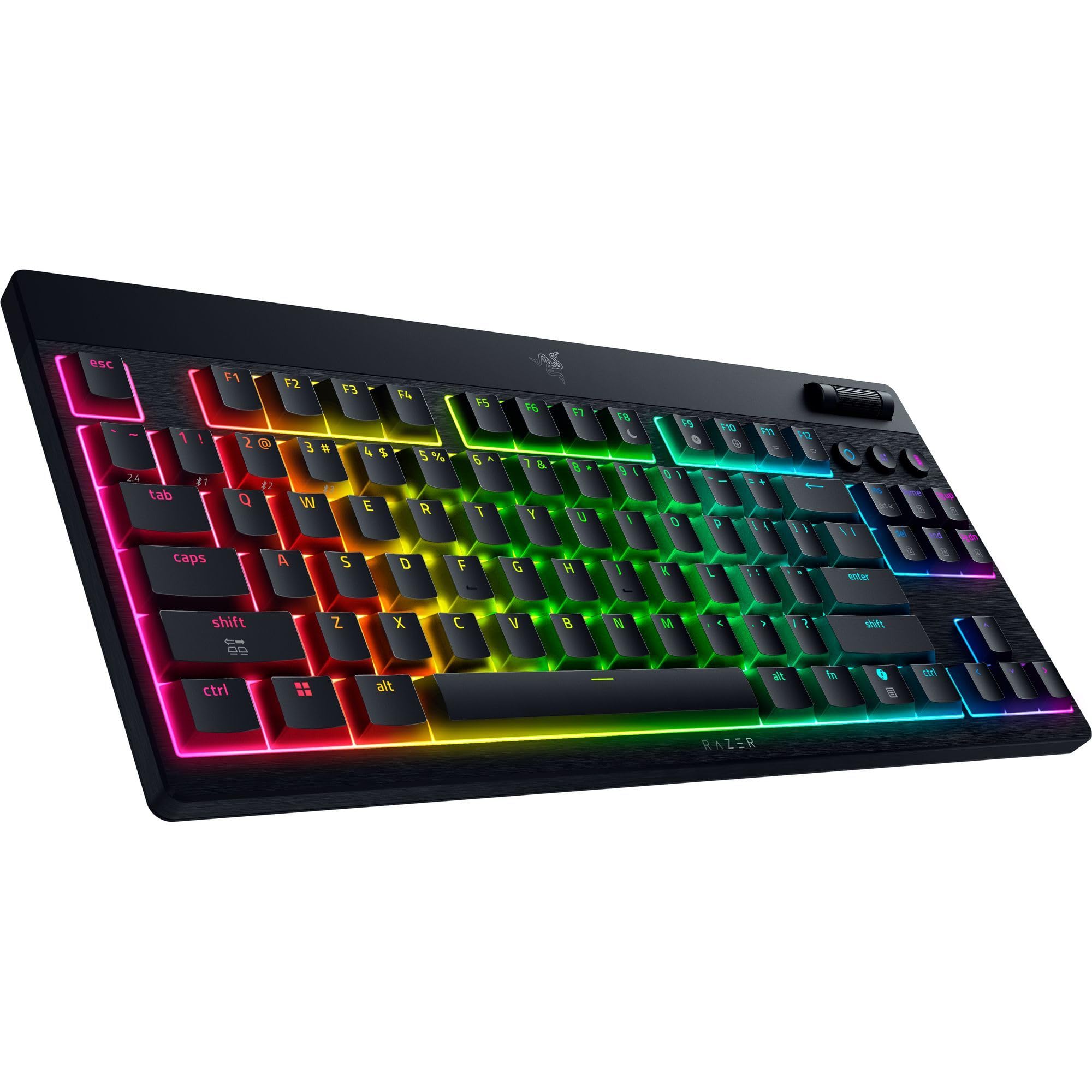 Razer BlackWidow V4 Tenkeyless HyperSpeed Low Profil - Kabellose Gaming-Tastatur
