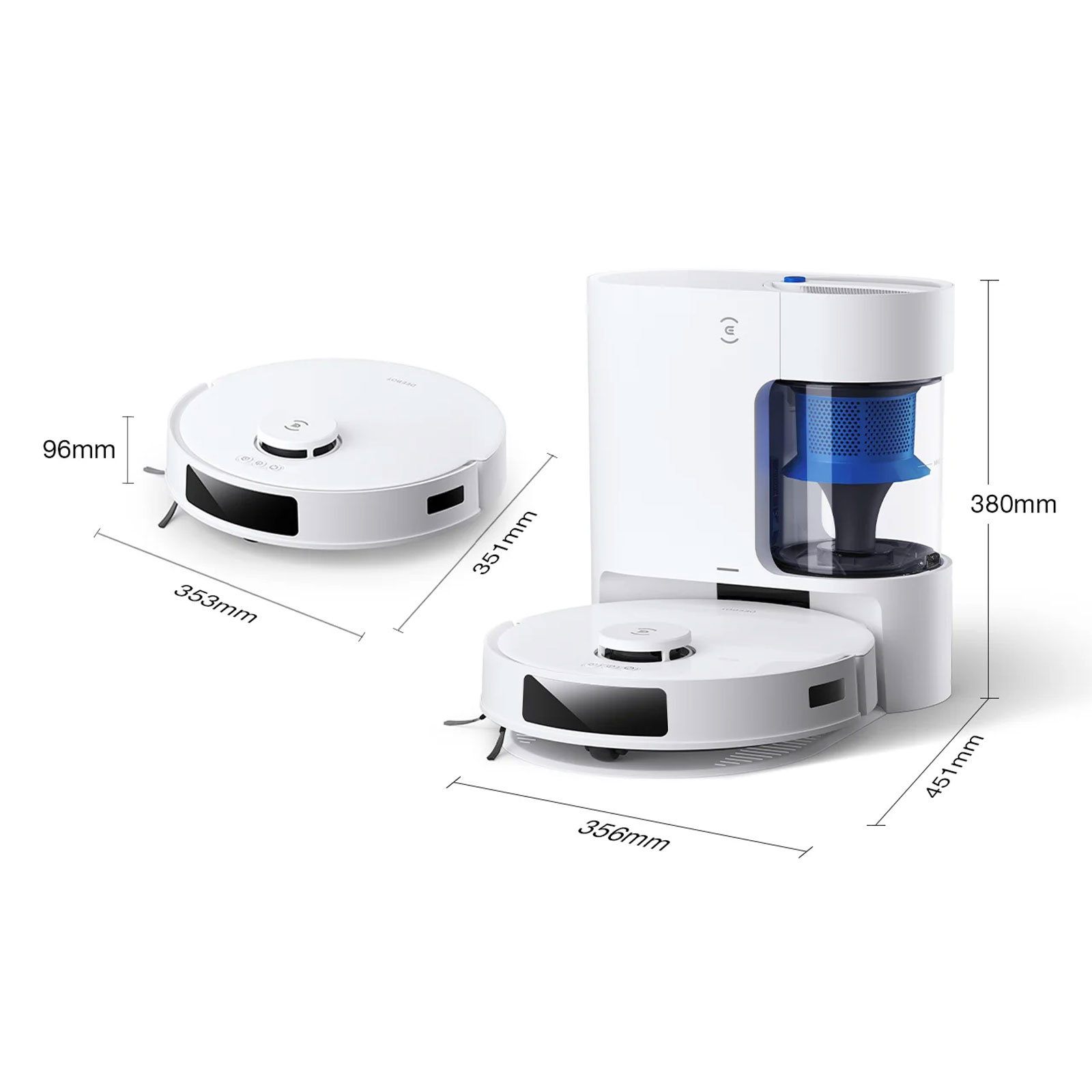 ECOVACS Deebot N20 Pro Plus Saugroboter mit Wischfunktion