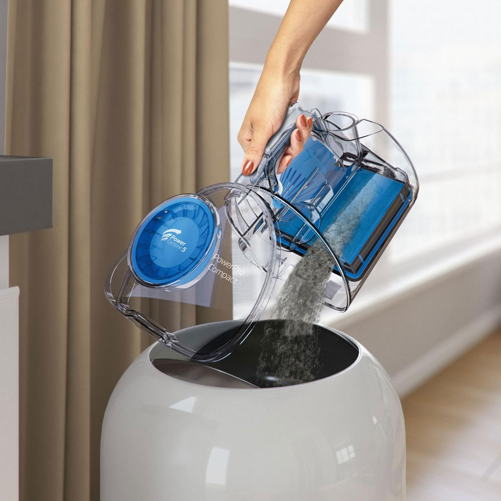 Philips FC9333/09 PowerPro Compact Bodenstaubsauger