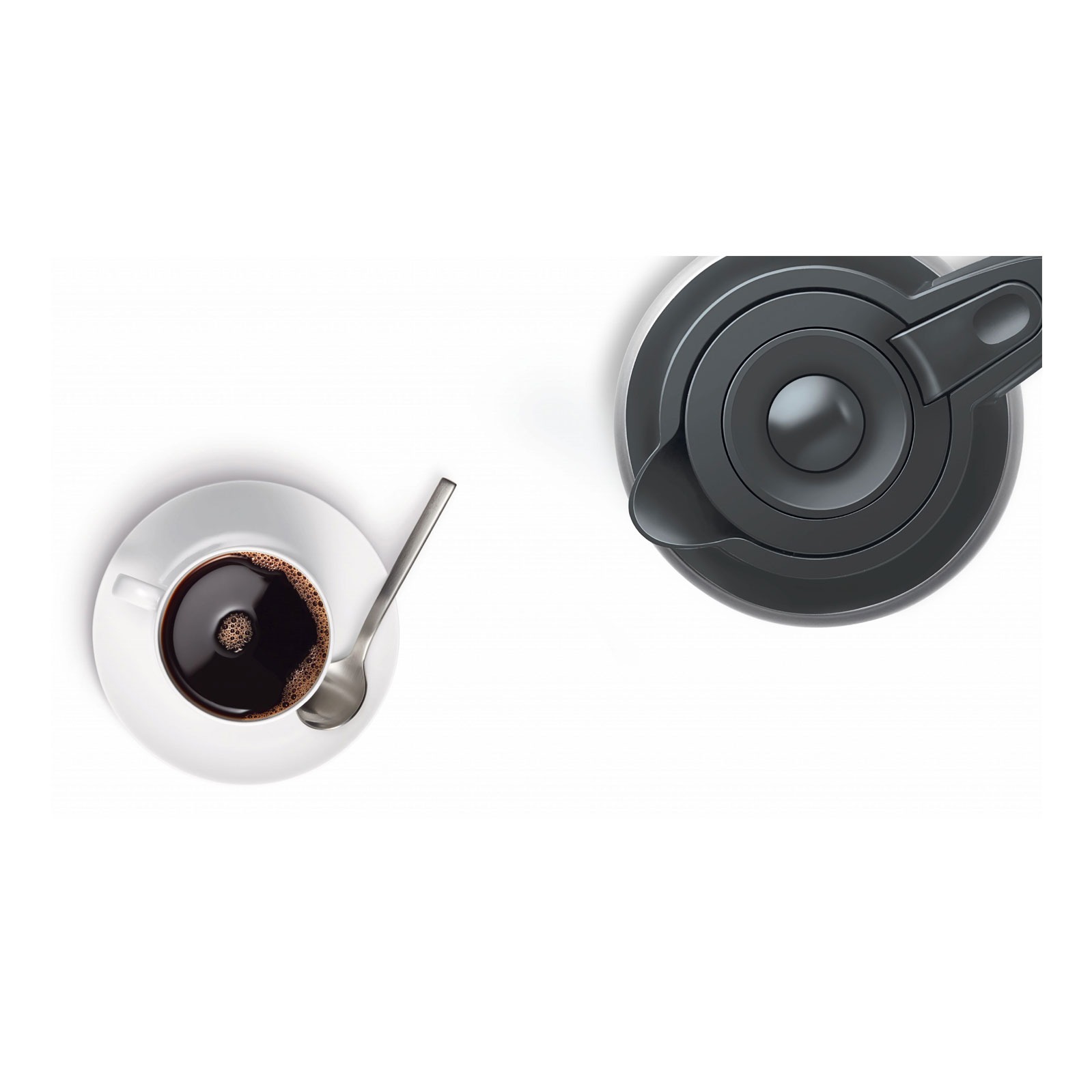 Bosch TKA6A684 Kaffeemaschine Thermo Edelstahl/rot