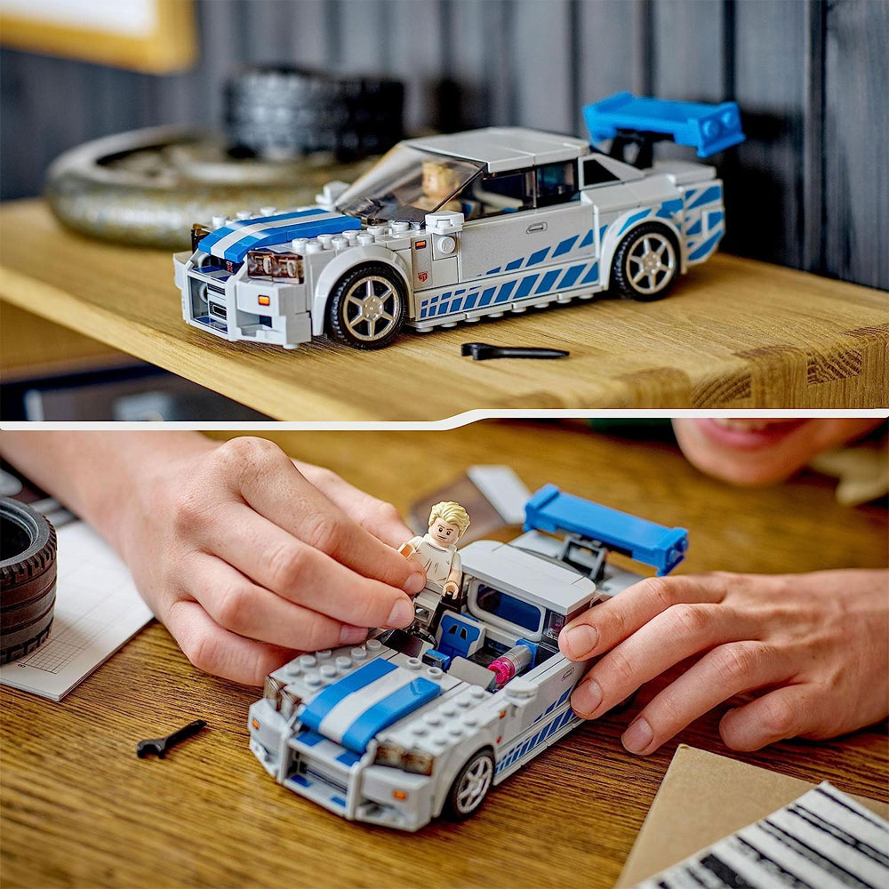 LEGO 2 Fast 2 Furious  Nissan Skyline GT-R (R34) Lego-Set