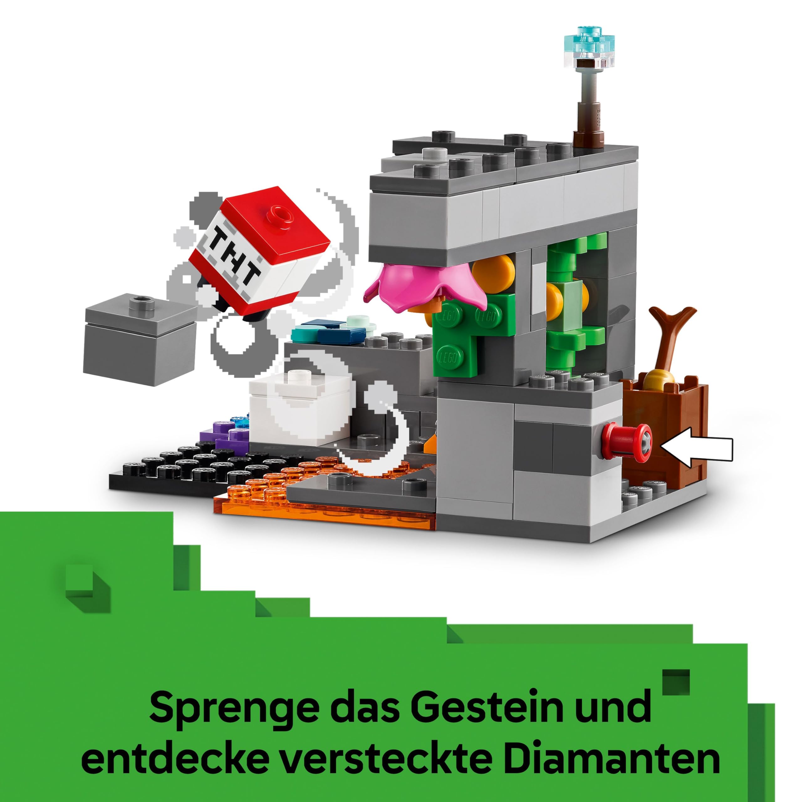LEGO Minecraft Begegnung mit dem Wächter 21274