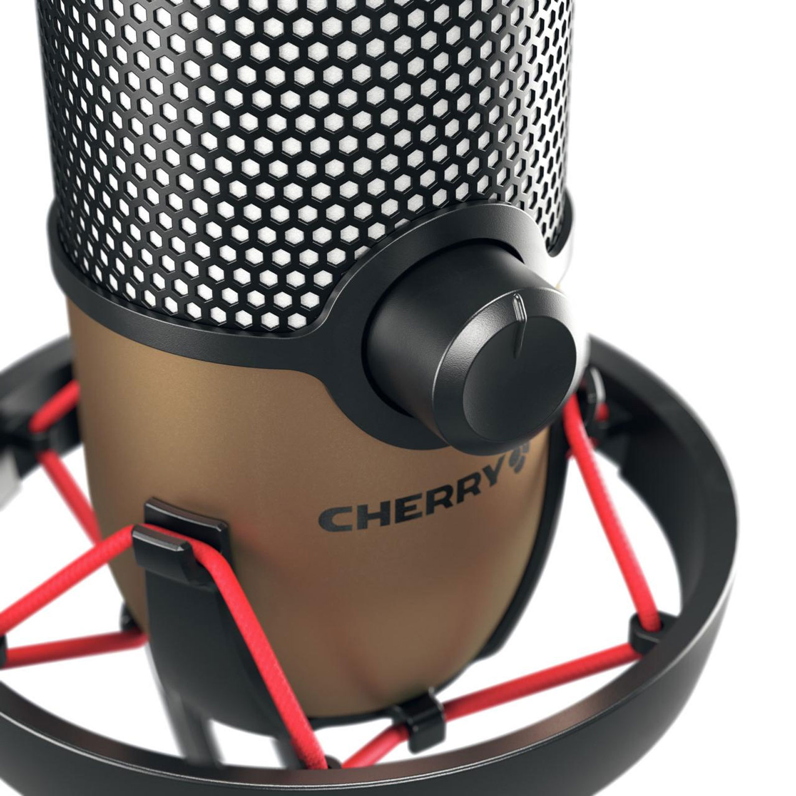 Cherry UM 9.0 PRO RGB Tischmikrofon RGB  USB Touch Mute