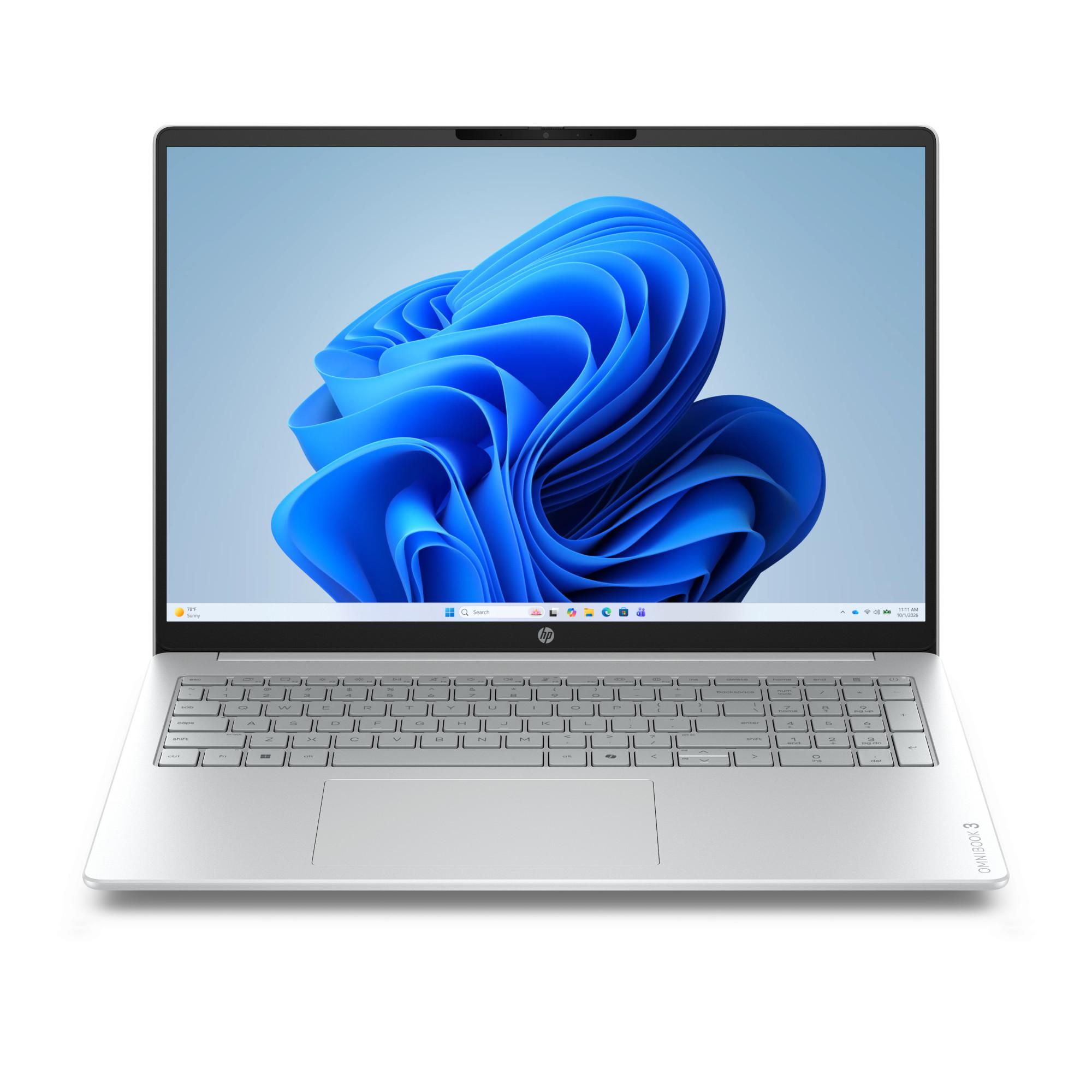 HP Omnibook 3 16-bu0650ng, Silber, 16 Zoll Notebook