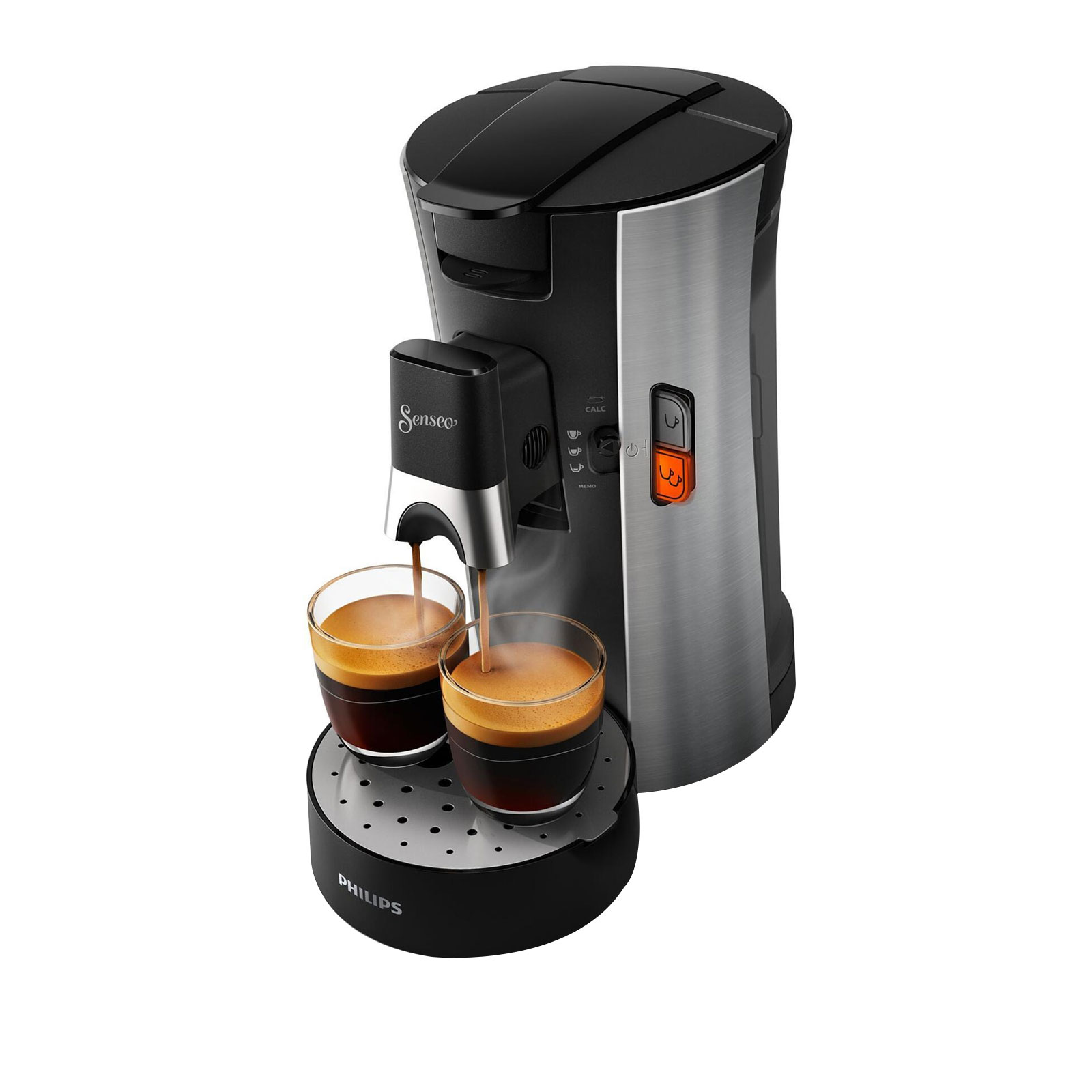 Philips Senseo CSA250/10 Padmaschine metall