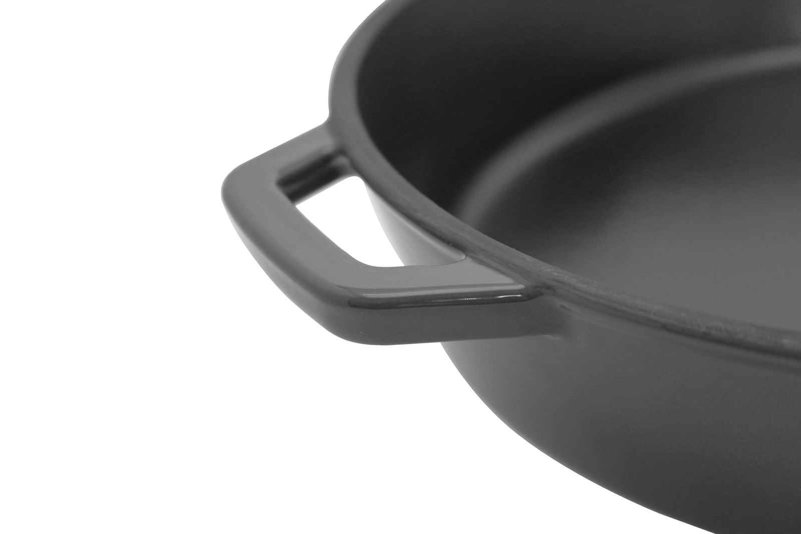 ELO Schmorpfanne Basaltgrau 28 cm mit Gegengriff