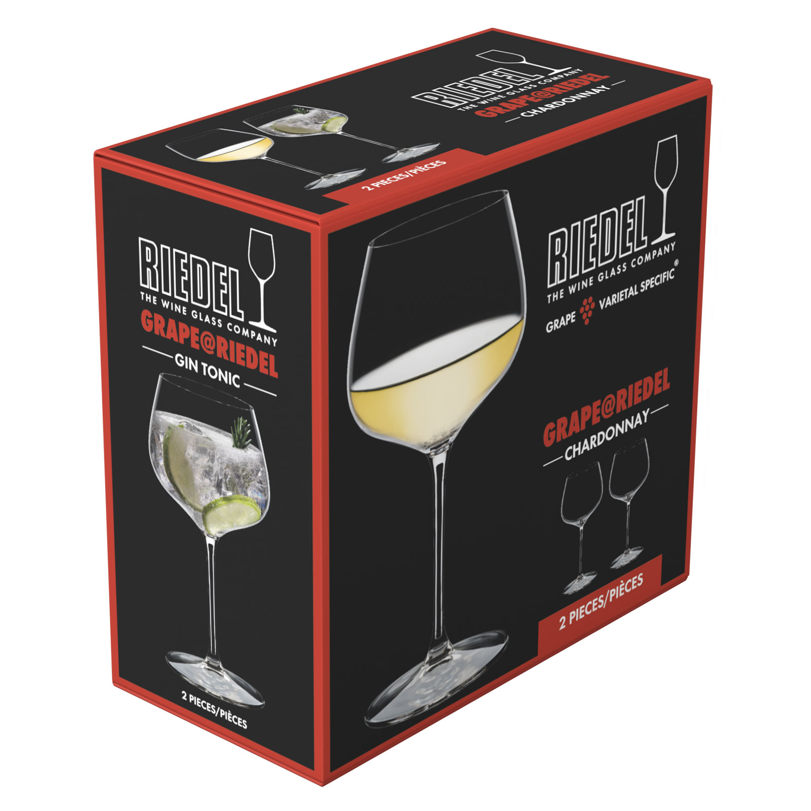 Riedel GRAPE@RIEDEL Chardonnay/Gin Tonic 6424/97 Set 2 Stück 