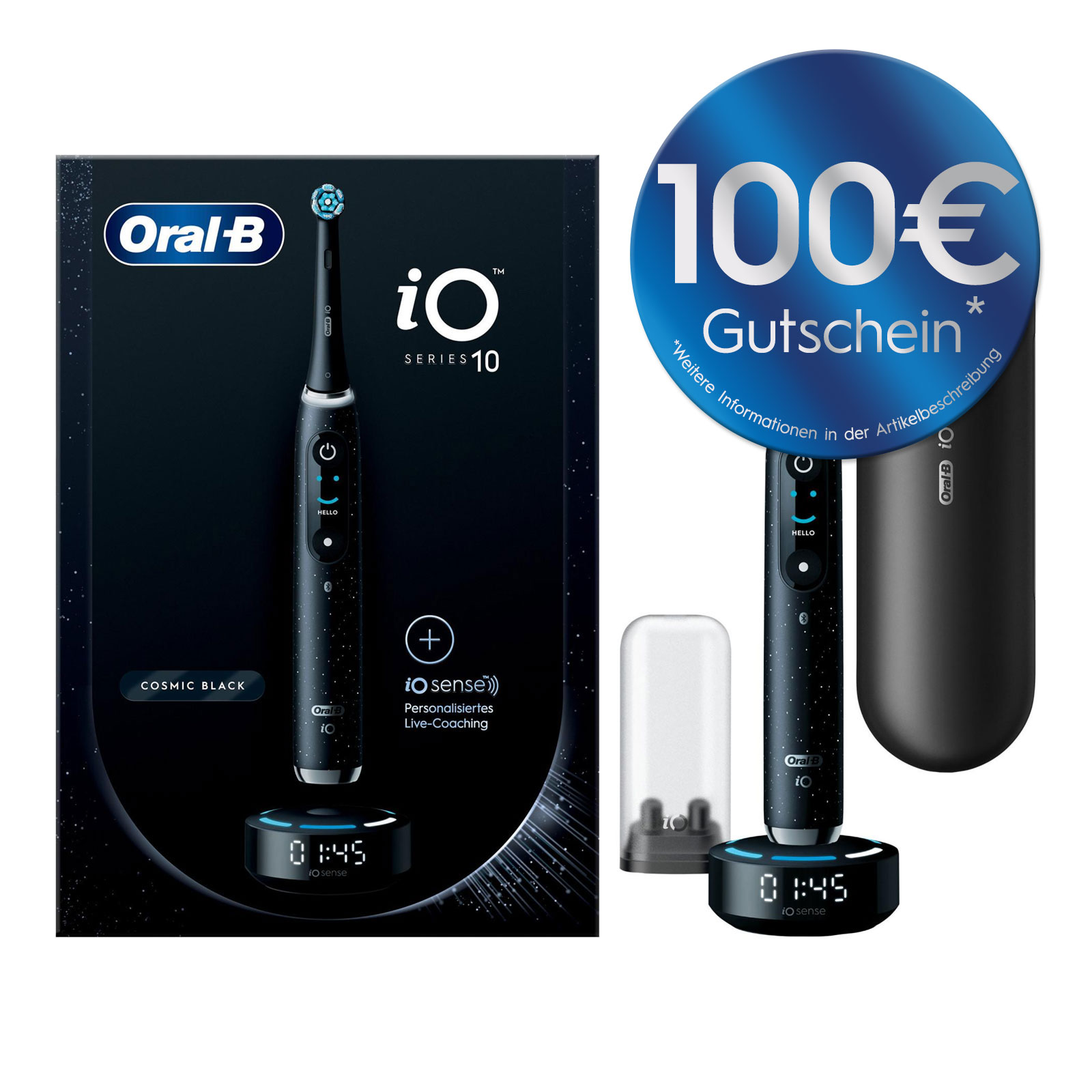 Oral-B iO 10 Black Zahnbürste