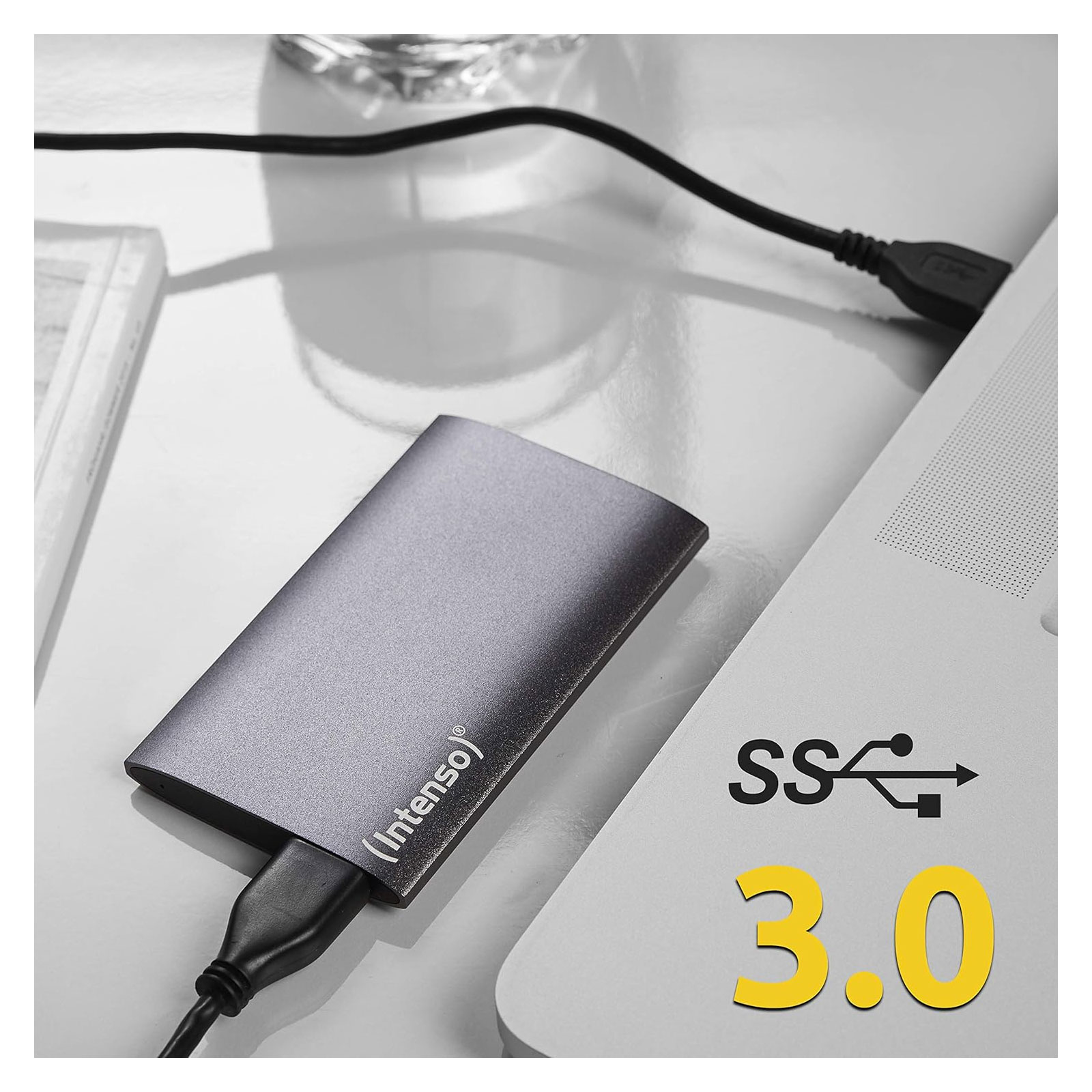 INTENSO External SSD 1.8", 128GB Premium Edition Schwarz