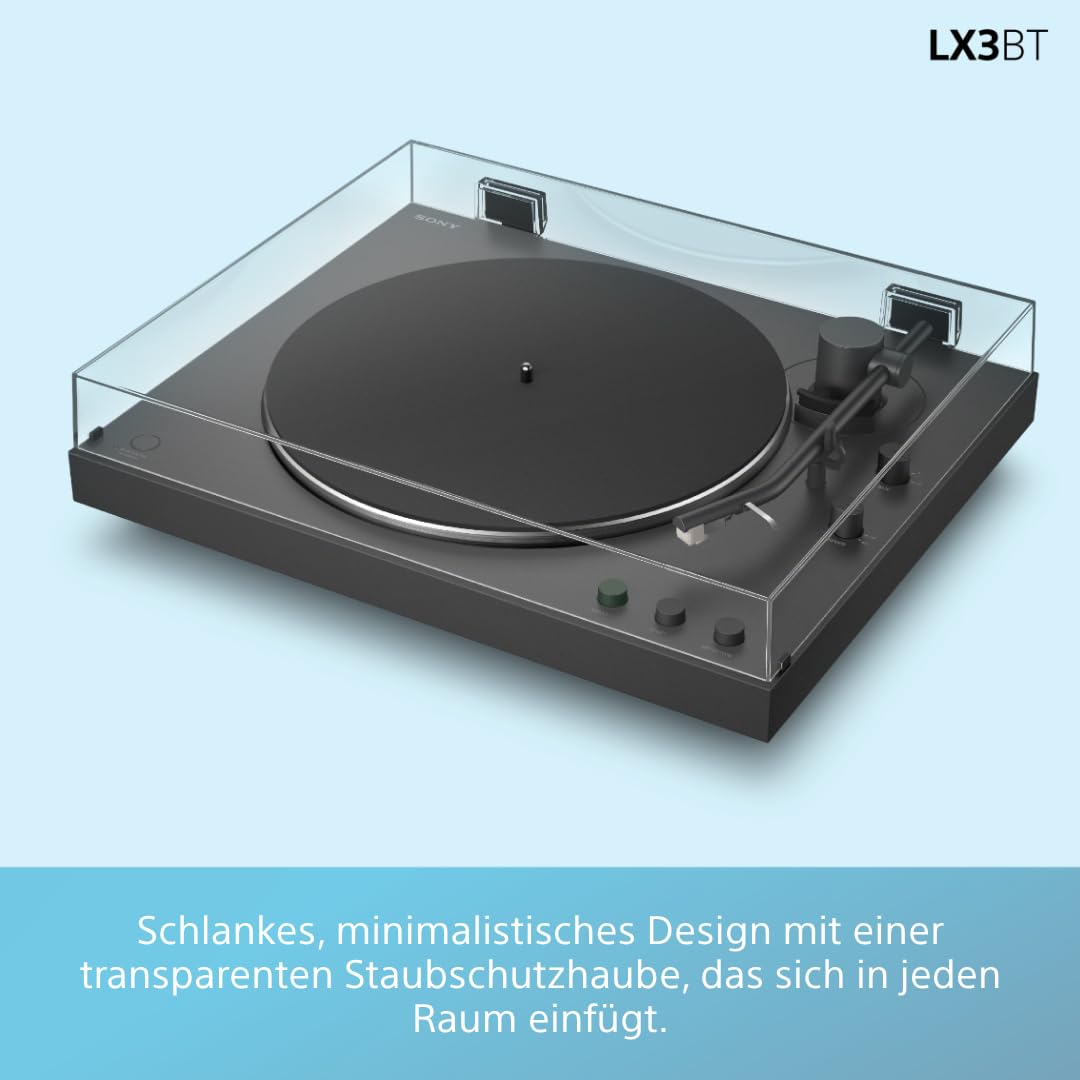 Sony PS-LX3BT kabelloser Bluetooth-Plattenspieler