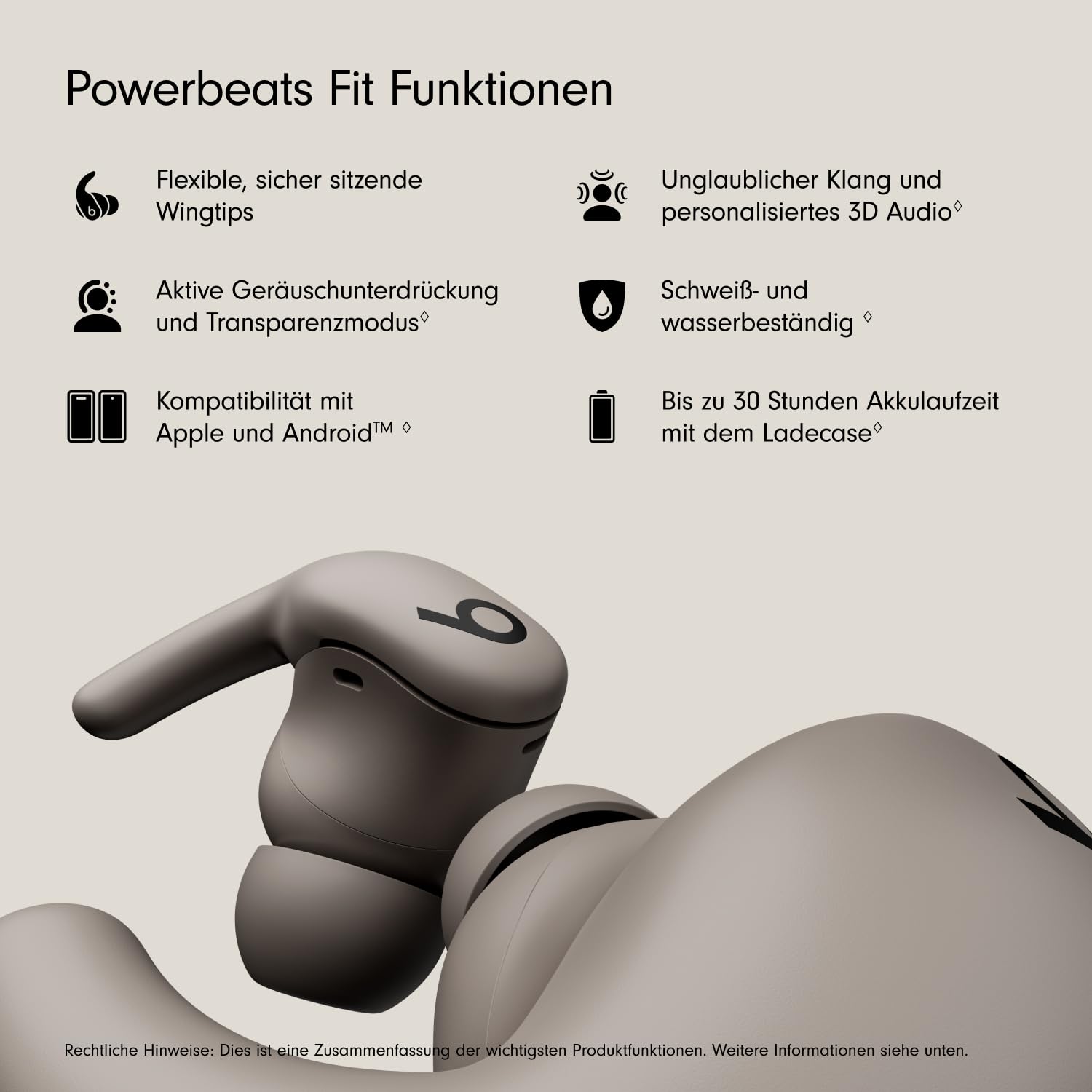 Beats Powerbeats Fit – Kabellose Workout In-Ear Kopfhörer