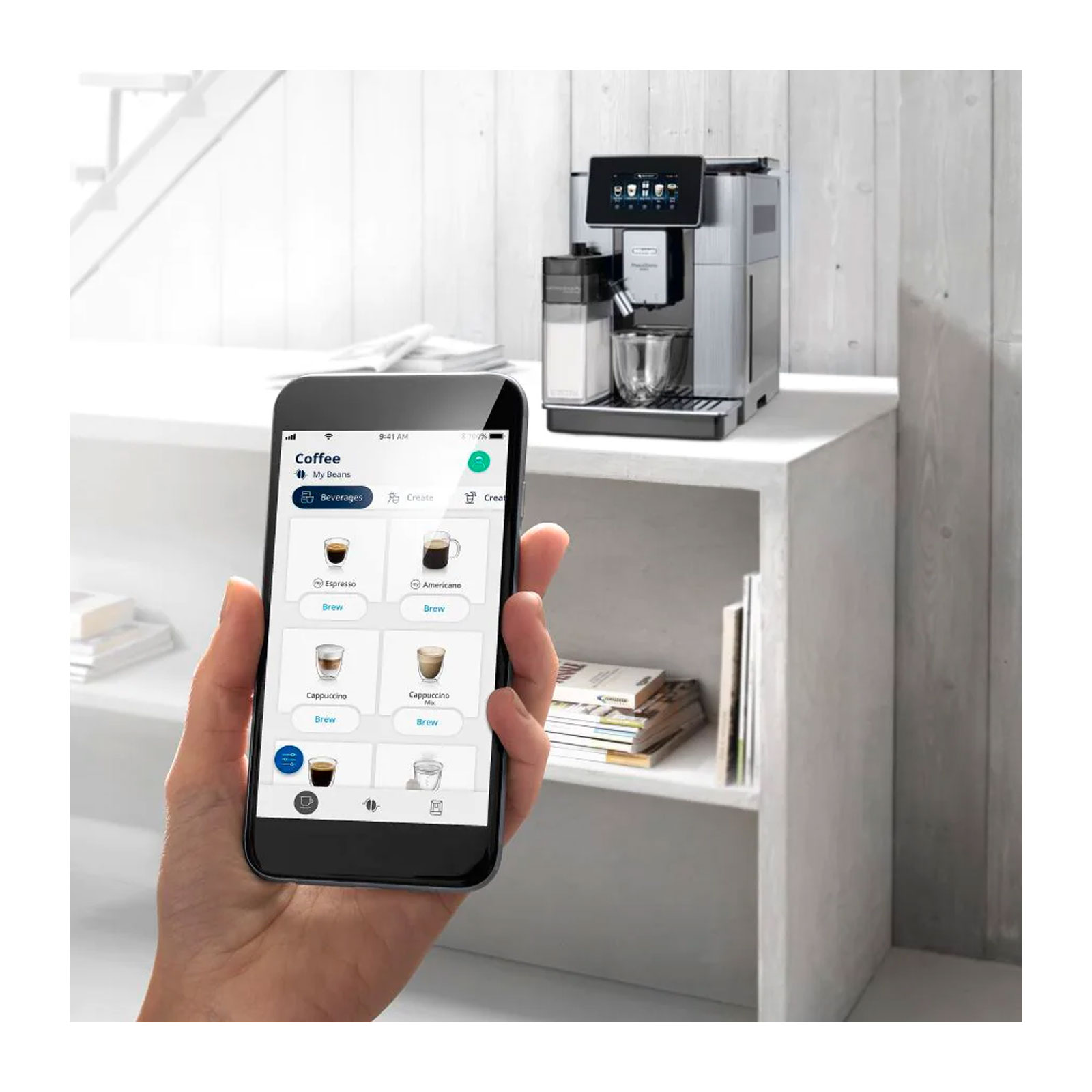 DeLonghi ECAM 610.75.MB Kaffeevollautomat Refurbished