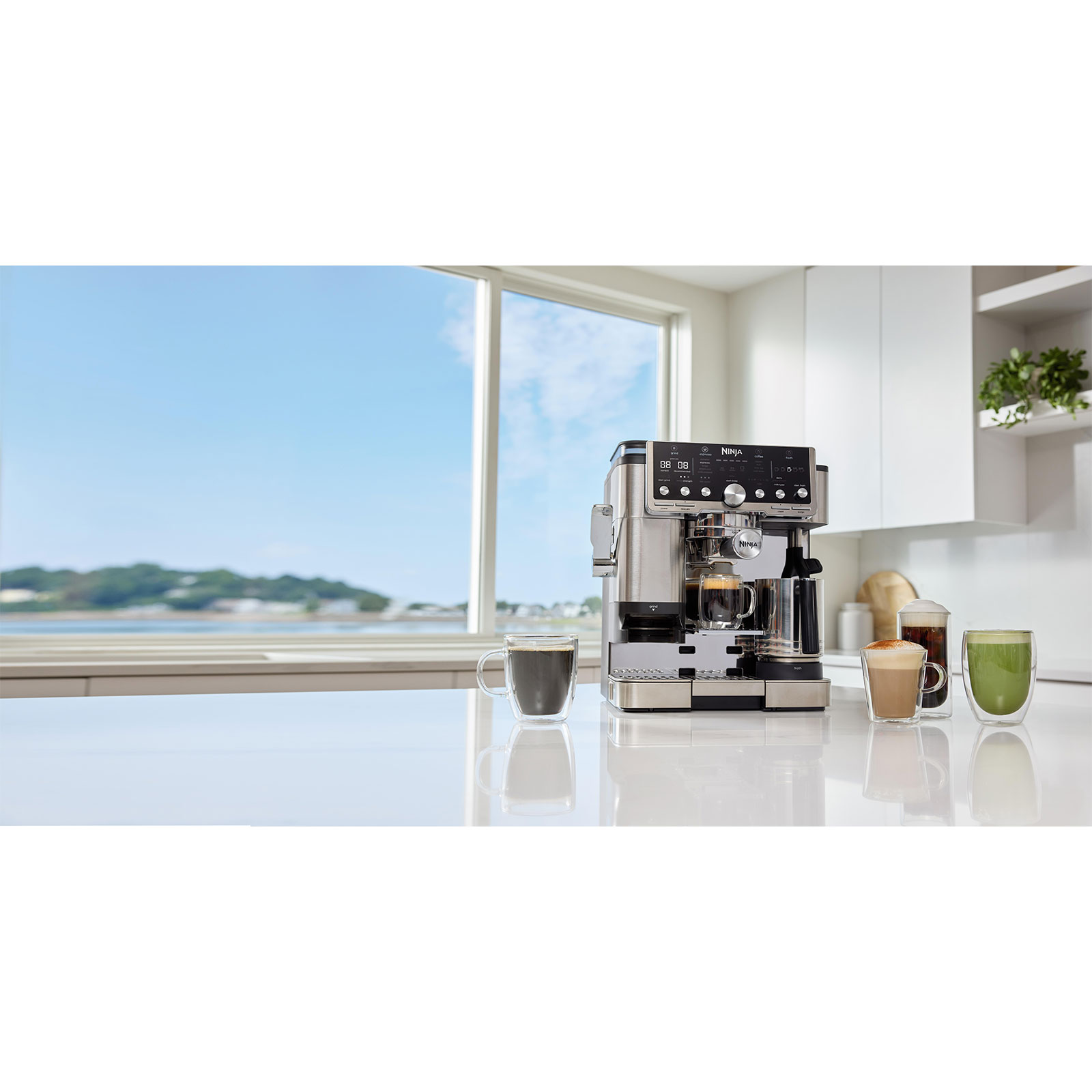 Ninja ES701EU Luxe Café Pro Siebträger-Espressomaschine Ninja ES701EU Luxe Café Pro Siebträger-Espressomaschine