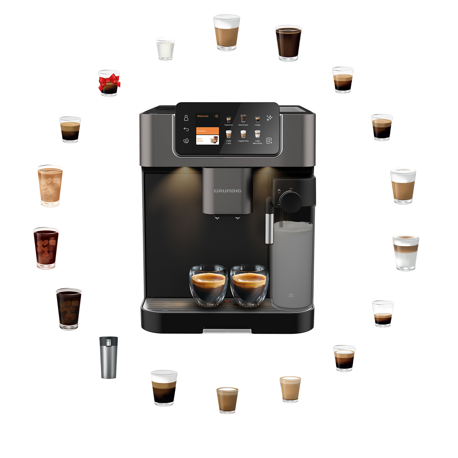 Grundig KVA 8230 Kaffeevollautomat