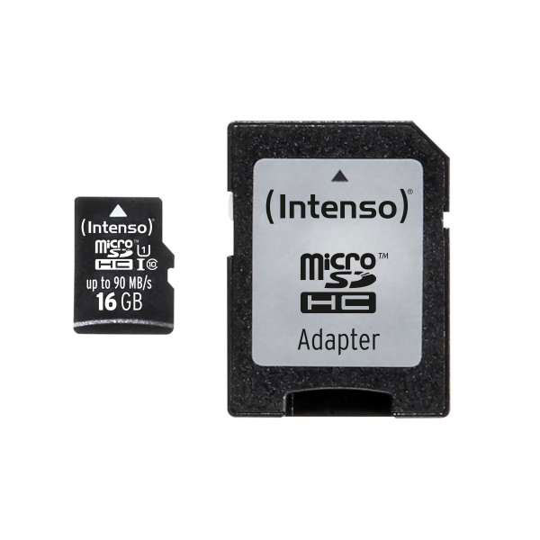 INTENSO 16GB Micro-SDHC UHS-I Professional