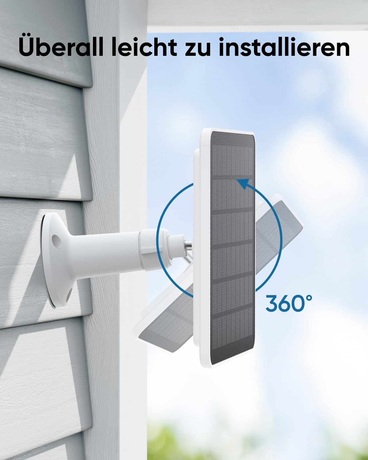 eufy Security Solarpanel (3W) Kompatibel mit eufyCam