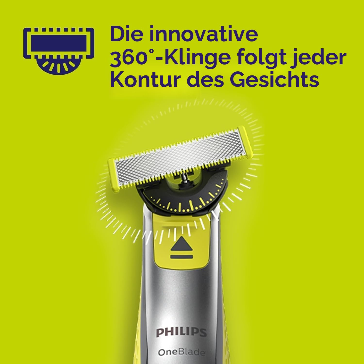 Philips Ersatzklingen Oneblade 3er set