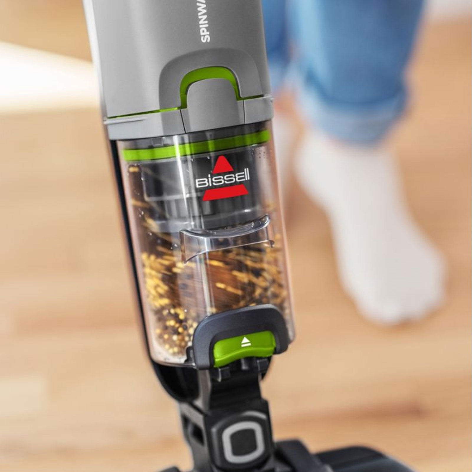 Bissel 3898N Spinwave + VAC Pet Hartbodenreiniger 