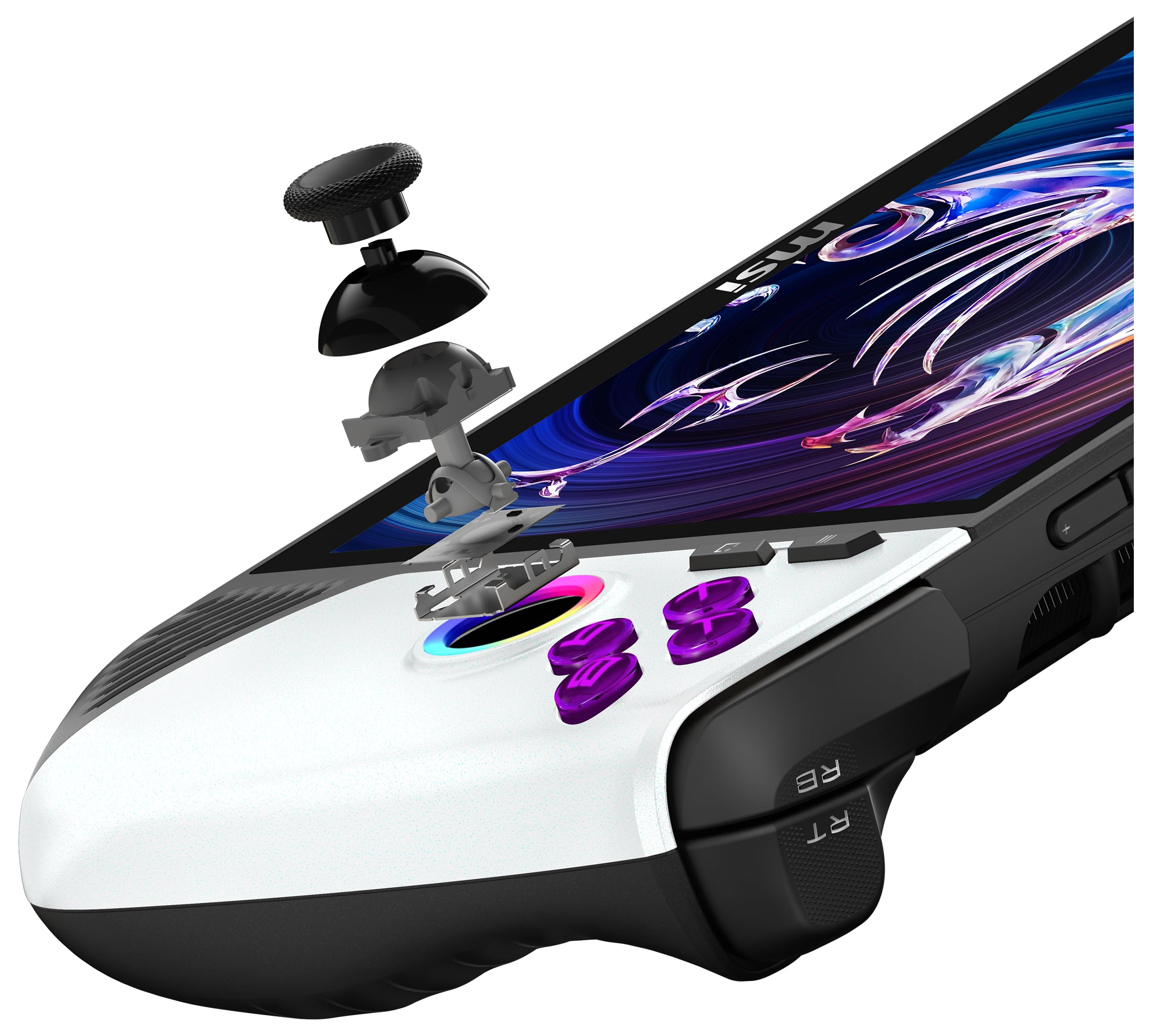 MSI Claw 8 AI+ Gaming Handheld, Polar Tempest Edition, 8 Zoll