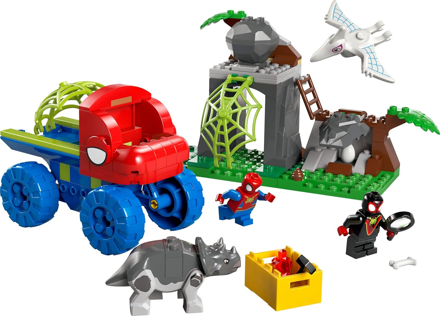 LEGO Marvel Spideys Team auf Rettungsmission im Dino-Truck 11199