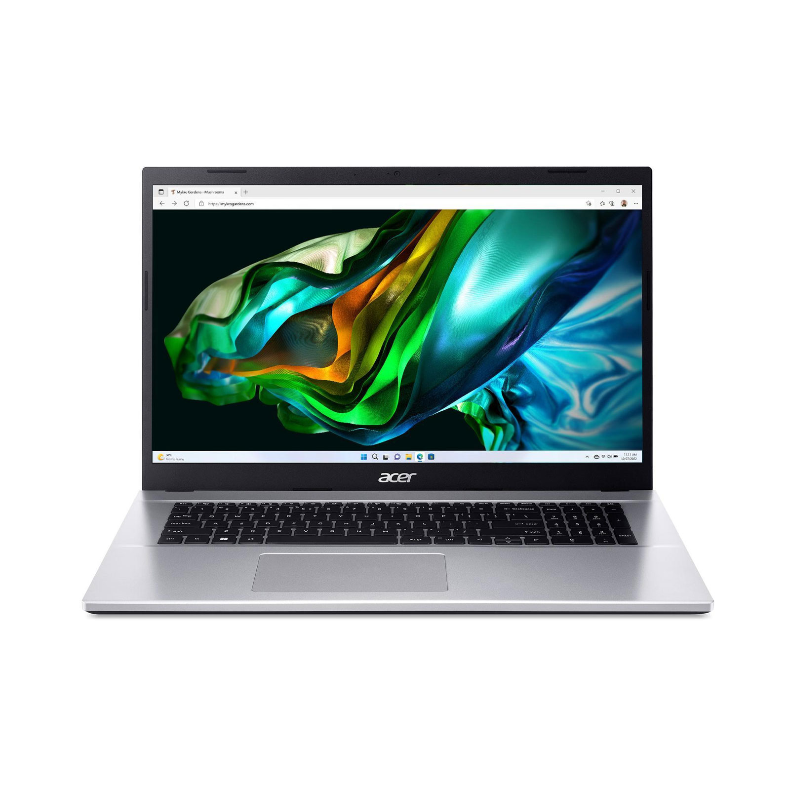 ACER Notebook Aspire 3 (A317-54-53VY), Silber, 17,3 Zoll, Full HD, IPS, Intel Core i5-1235U, 16 GB, 1 TB M.2 SSD (NX.K9YEG.01U)