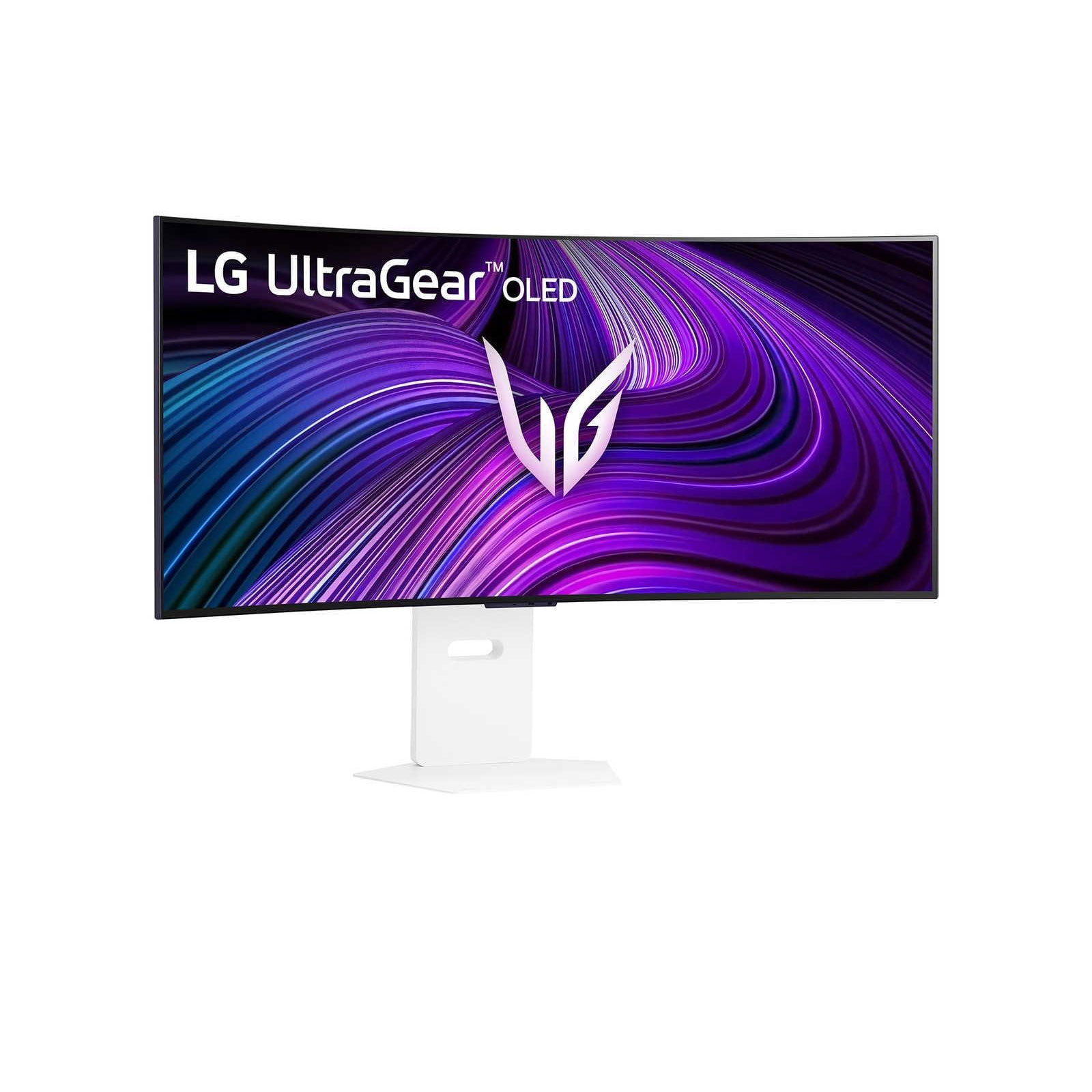 LG UltraGear Curved Smart-Gaming-Monitor, Weiß, 39 Zoll