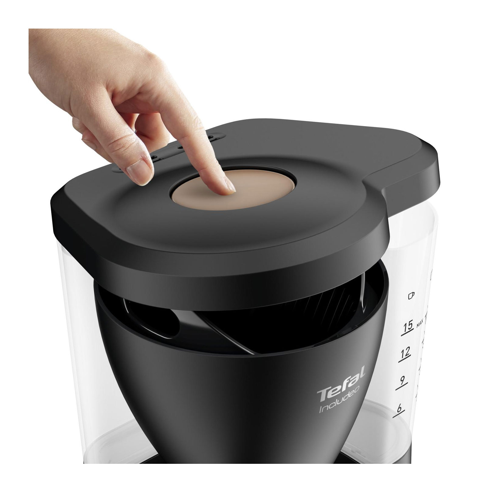 TEFAL CM5338 Includeo Filterkaffeemaschine