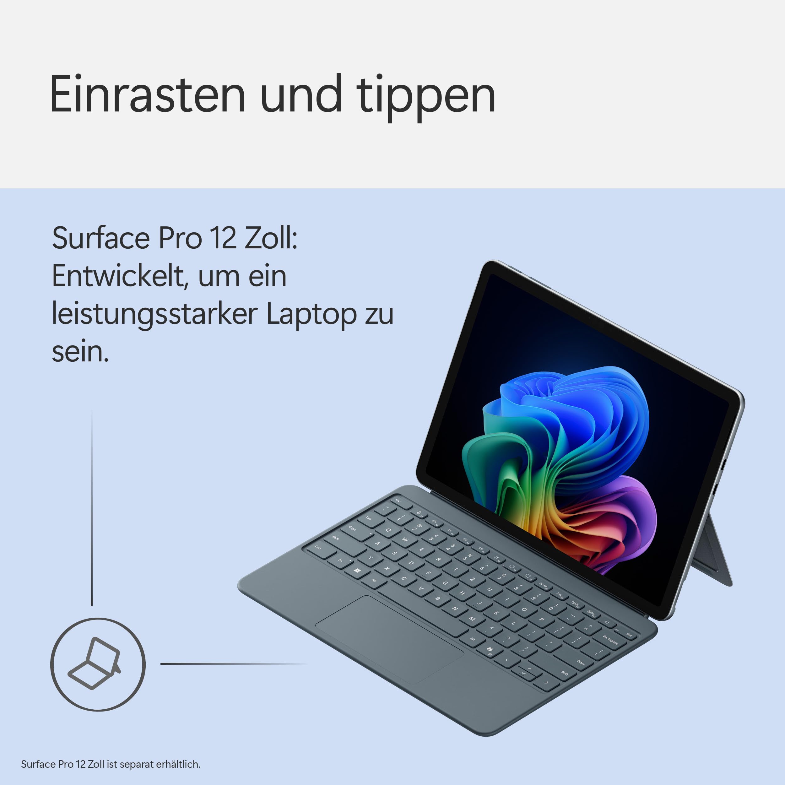 Microsoft Surface Pro 12" Keyboard