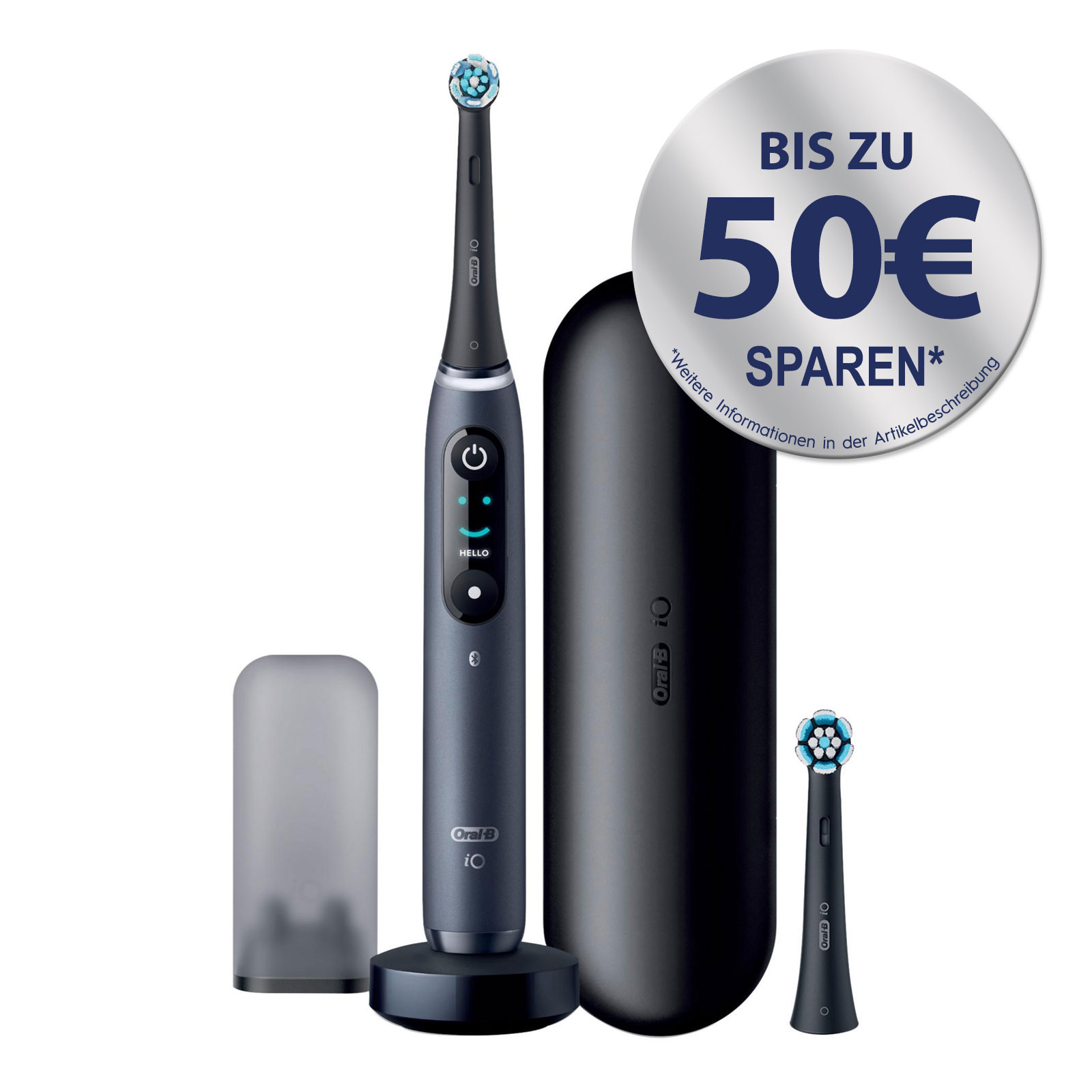 Oral-B  iO 8 Black Zahnbürste