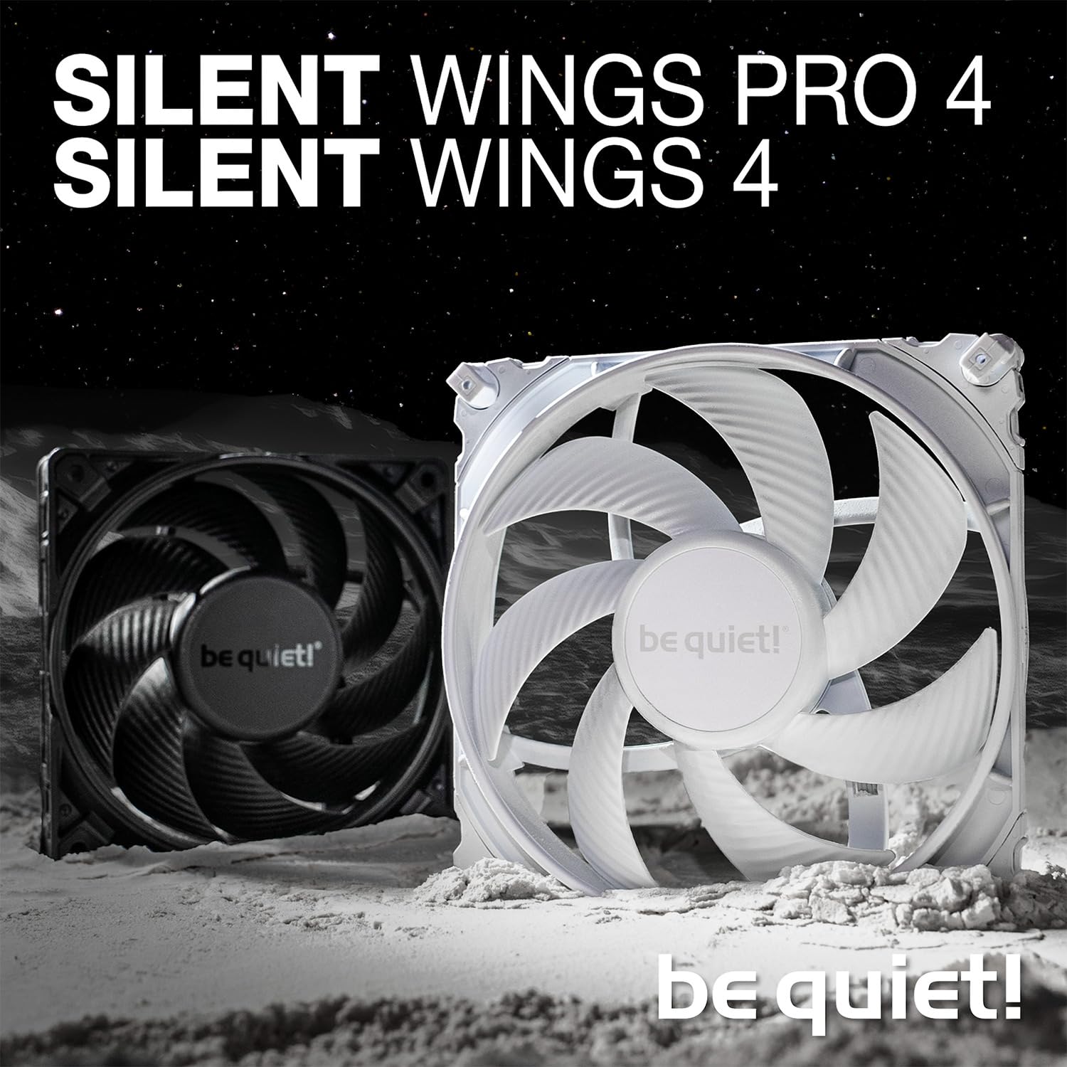 be quiet! Silent Wings 4 140mm PWM high-speed White Lüfter